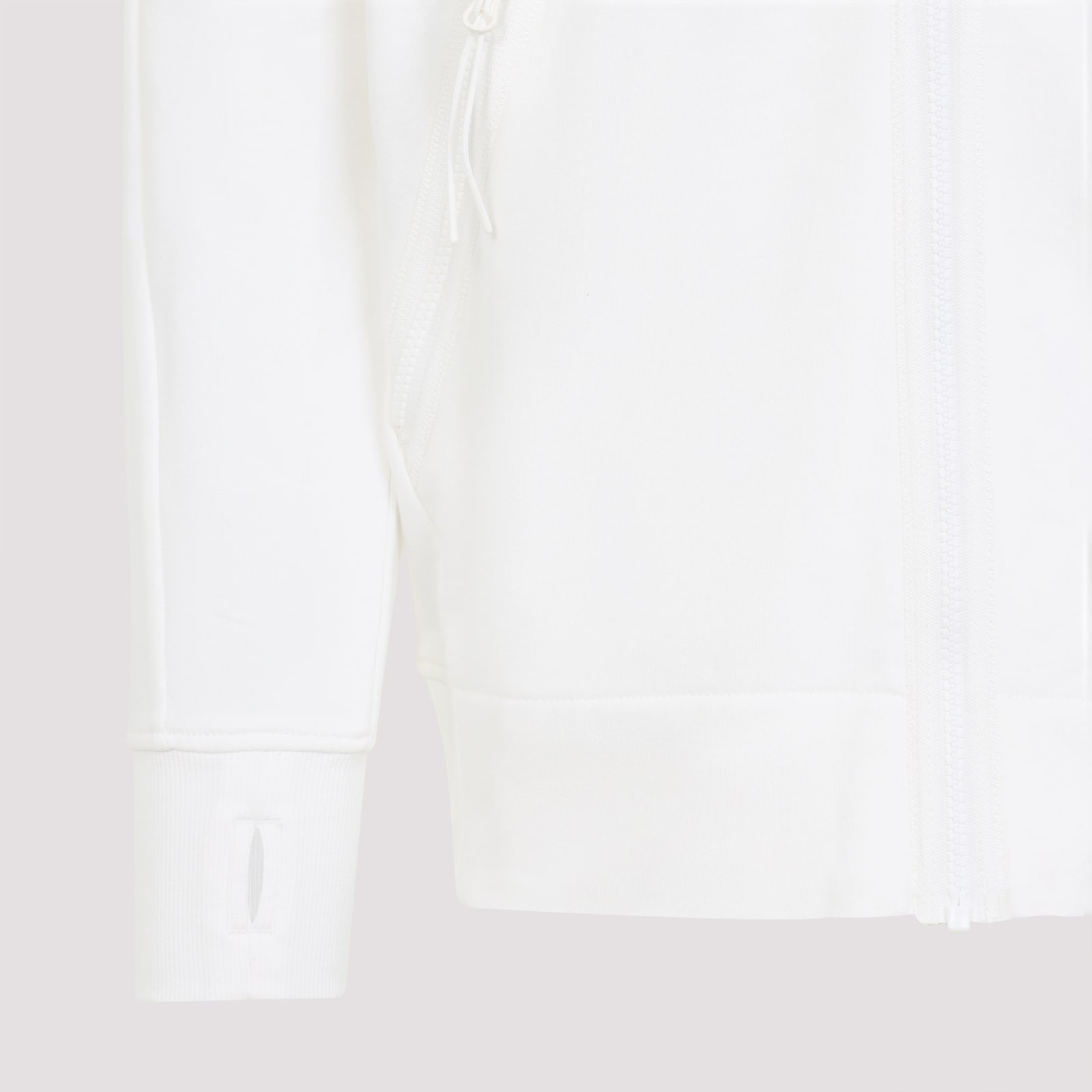 C.p. Company Hooded Sweatshirt With Functional Goggles Detail In White