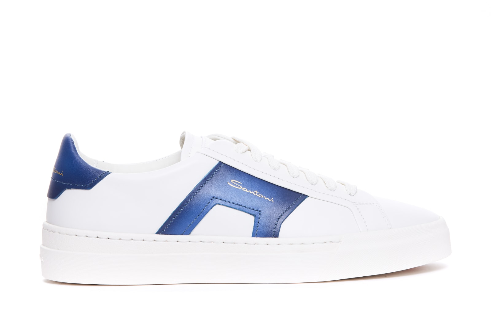 Shop Santoni Dbs2 Sneakers In White