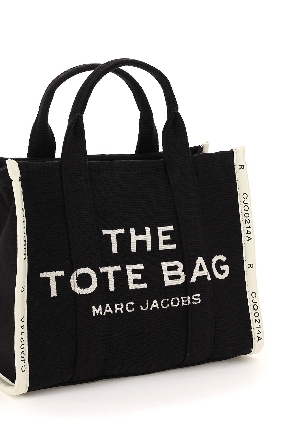 Marc Jacobs Structured Medium Tote With Dual Handles In Black