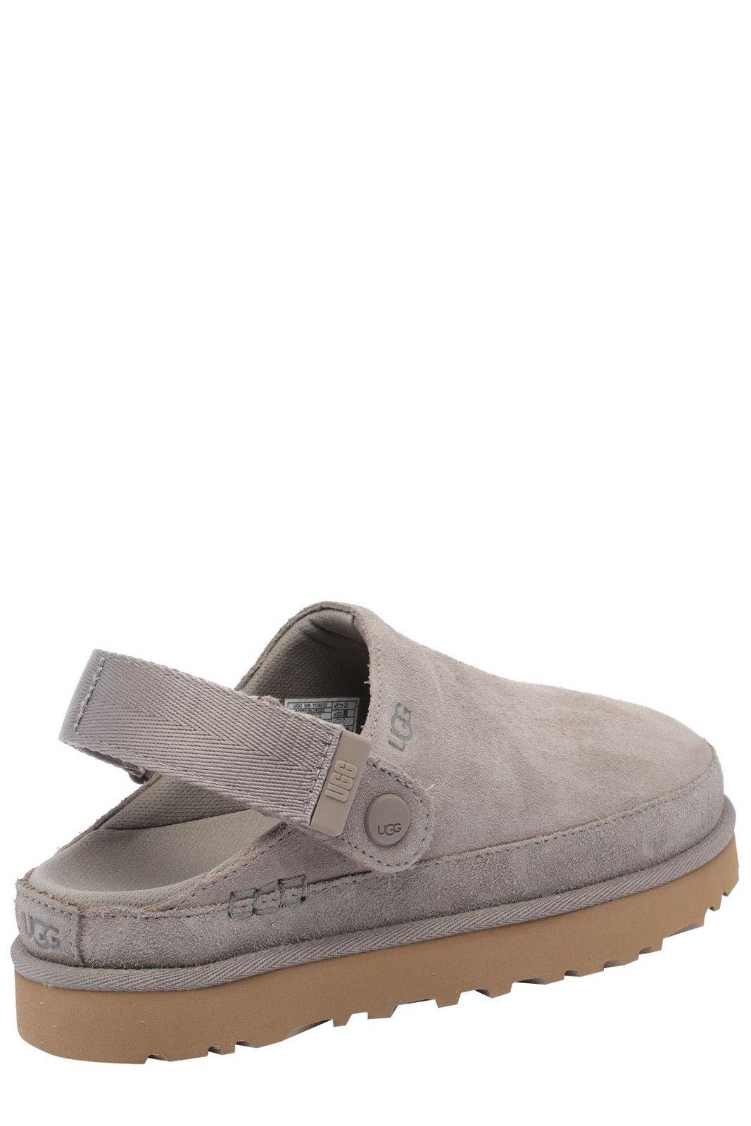 Ugg Goldenstar Slip-on Clogs In Gray