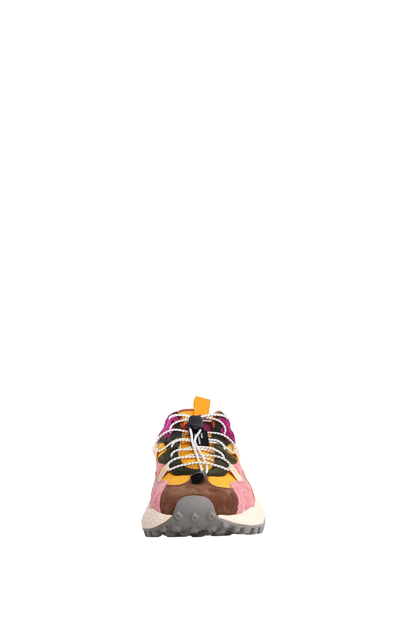 Flower Mountain Dynamic Technical Fabric Sneakers With Multicolored Accents In Multi