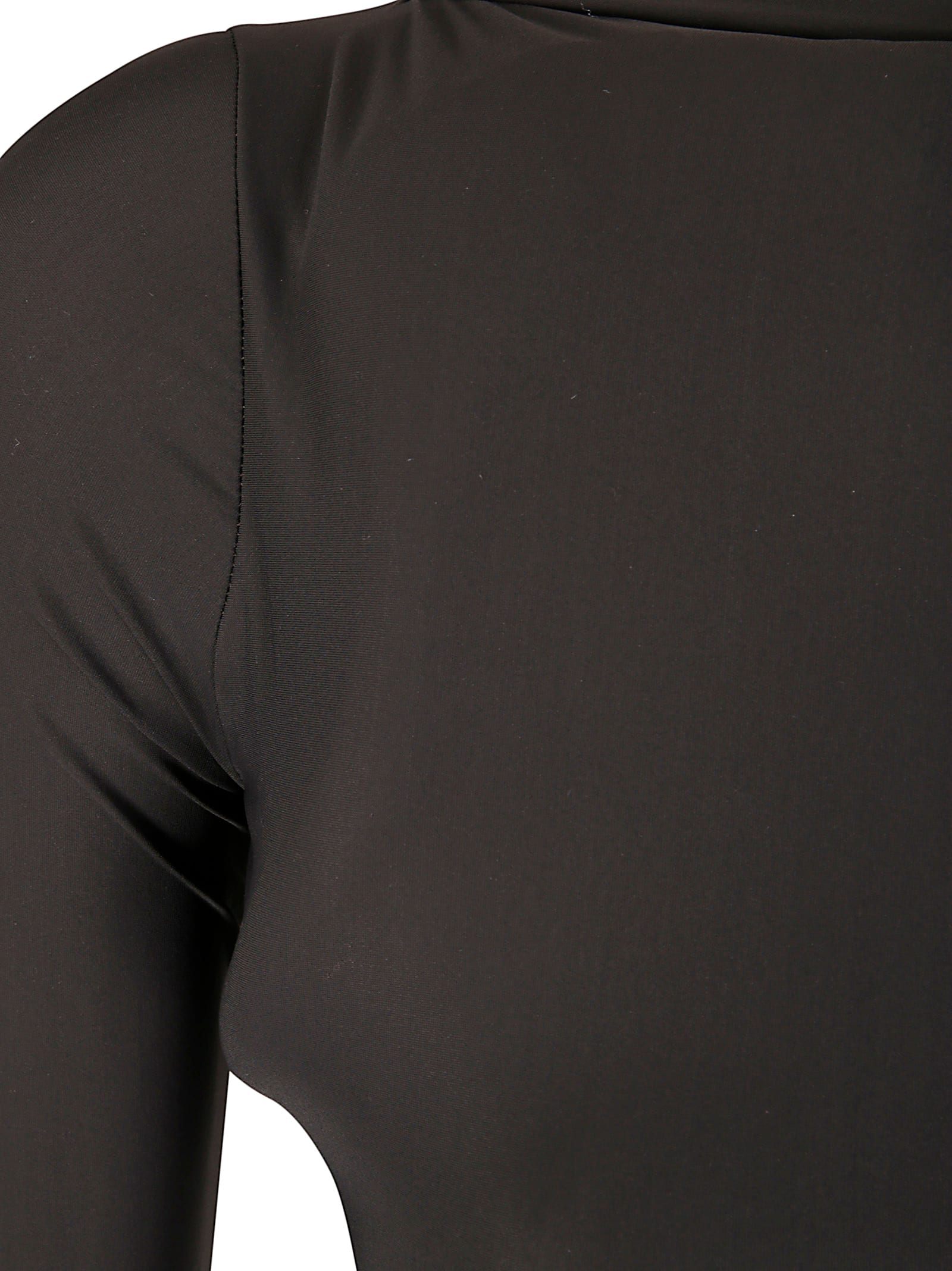 Ottolinger Top Sculpted Donut Longsleeve In Brown
