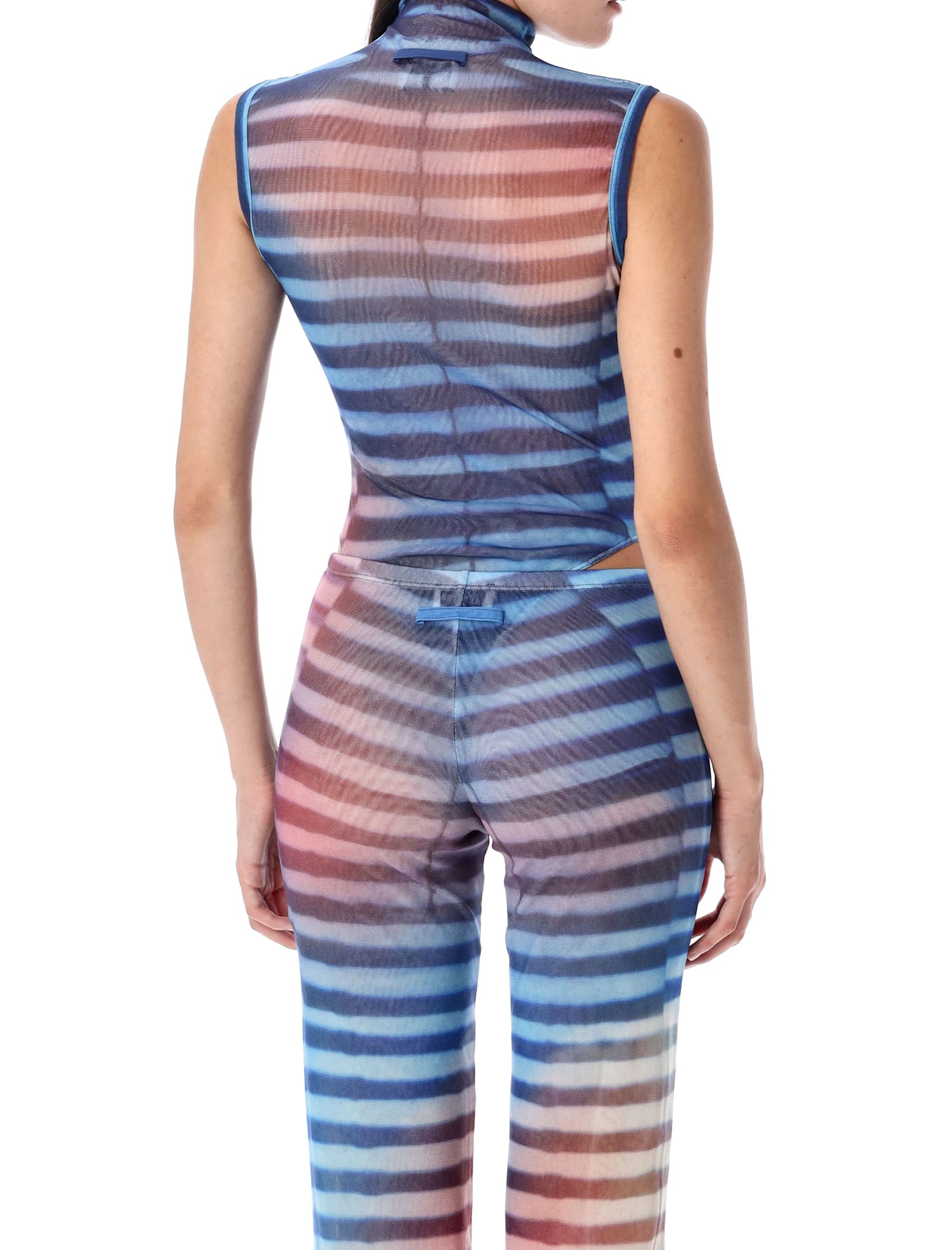 Jean Paul Gaultier Air Bodysuit In Multi