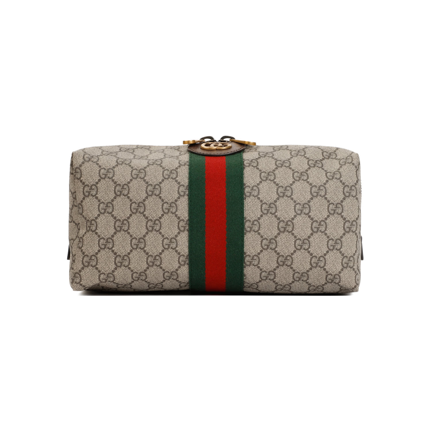 Shop Gucci Toiletry Case In B.eb N.acero