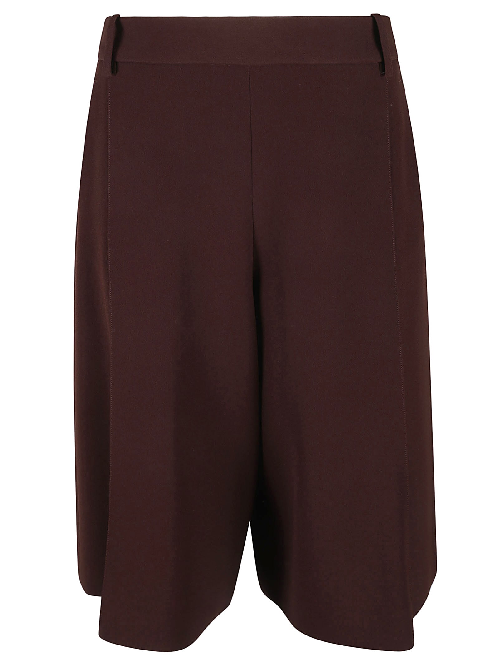 Ermanno Scervino Mid-length Belt-loop Shorts In Brown