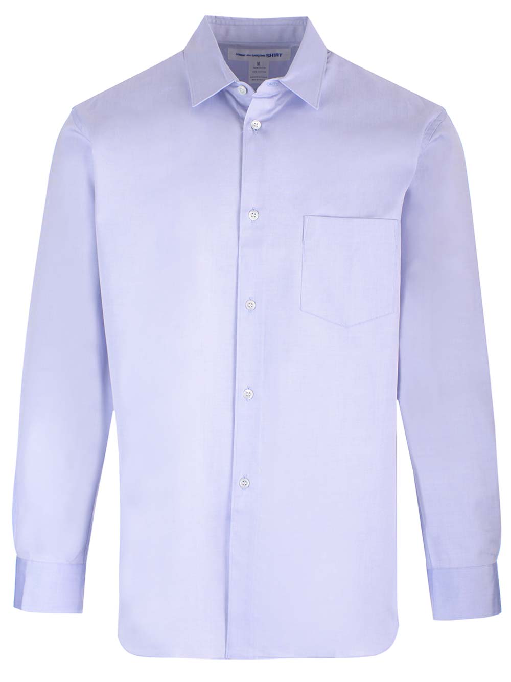 Comme Des Garçons Shirt Light Blue Shirt With Pocket