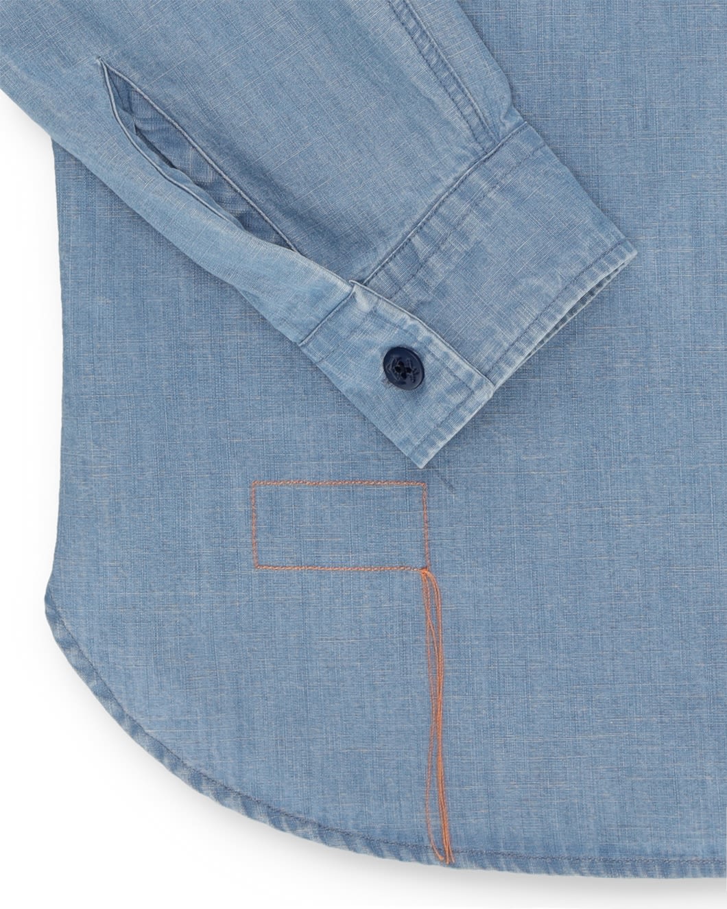 Fortela Overshirt W/front Pockets In Blue