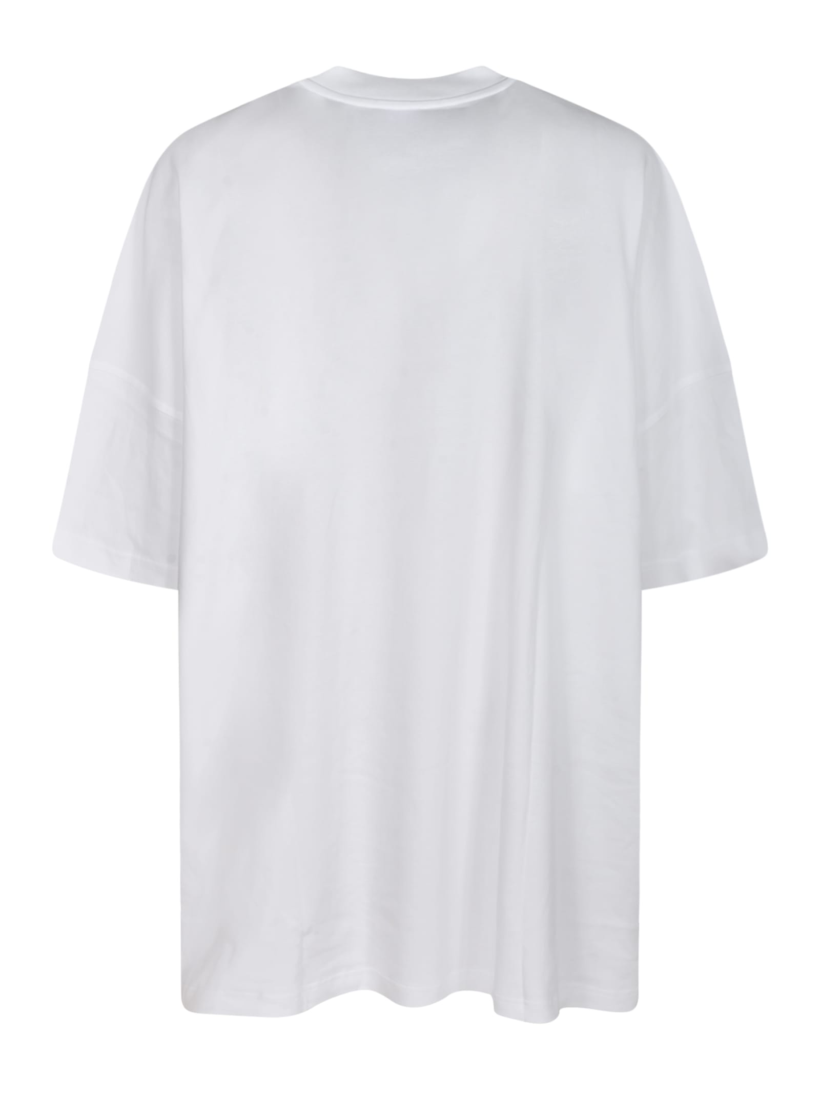 Moschino Oversized T-shirt Maxi Teddy Bear In White