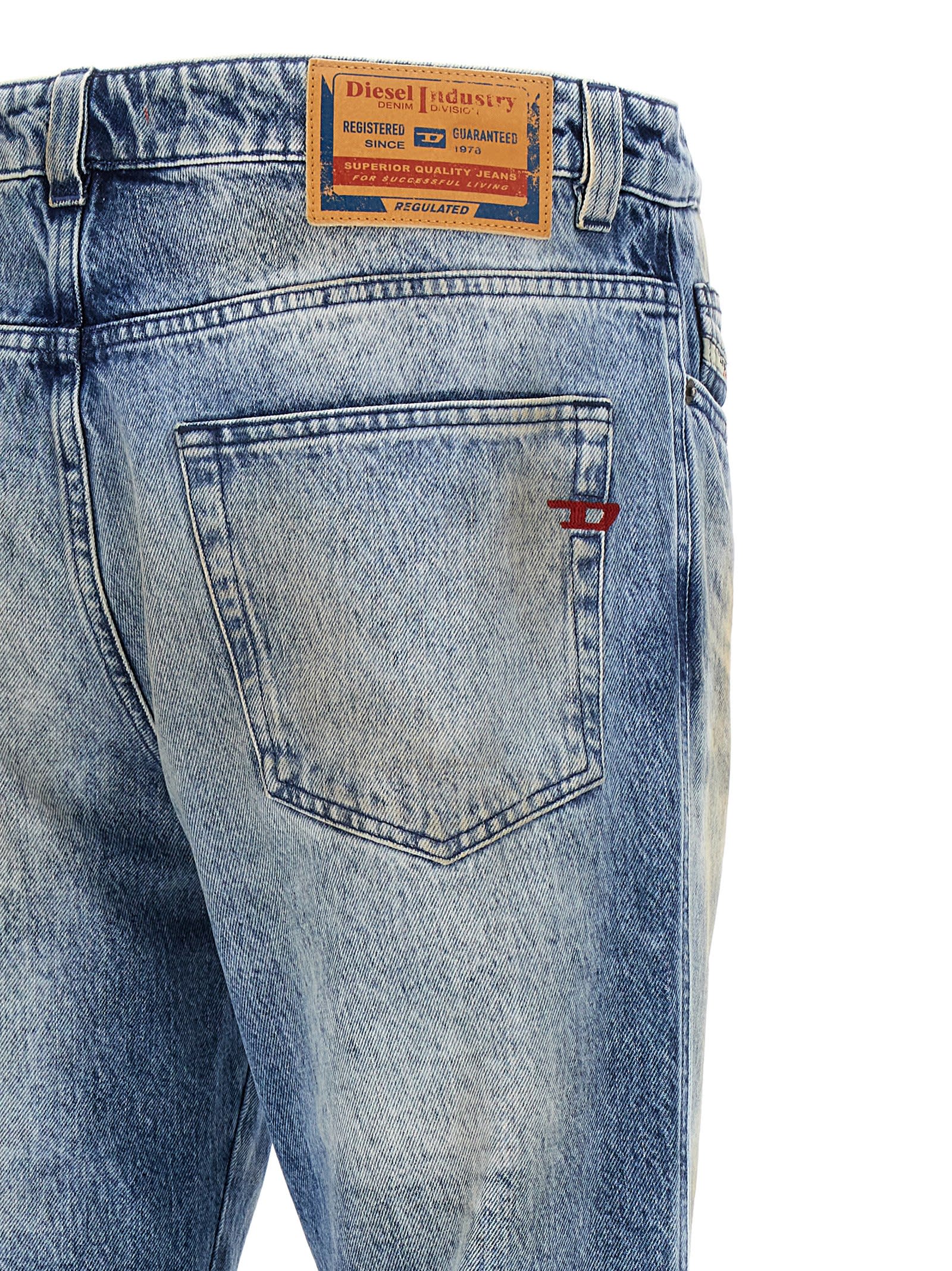 Diesel '1998 D-buck 0cmbm' Denim Trousers In 01