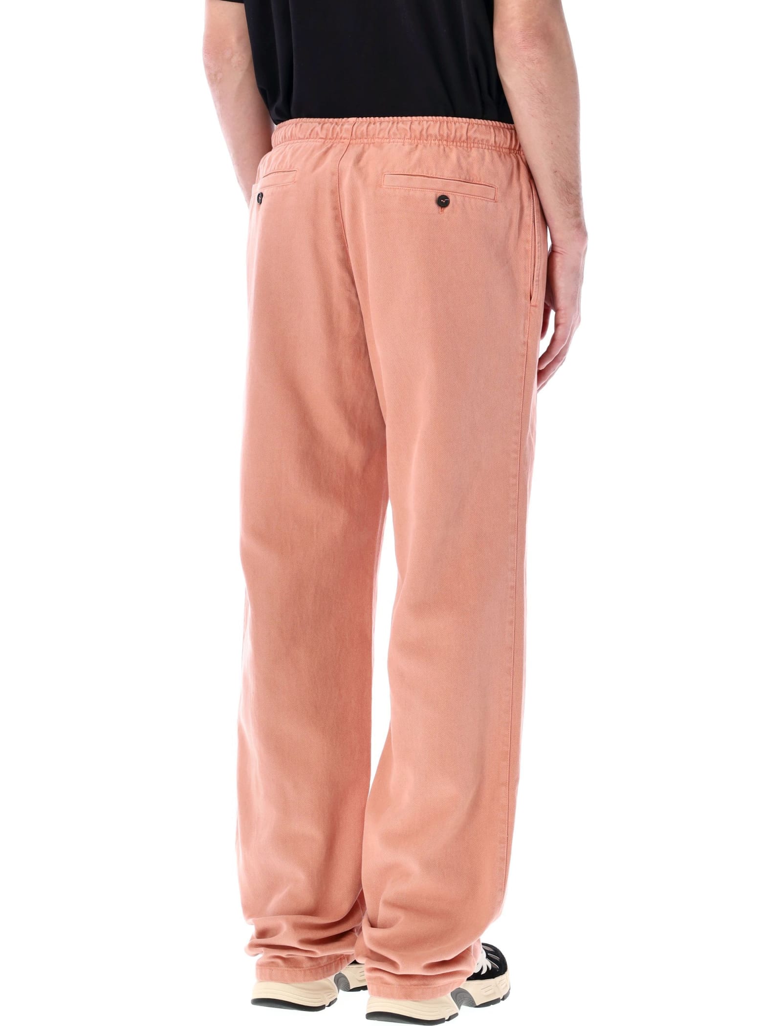 Shop Palm Angels Travel Chino Pants In Peach