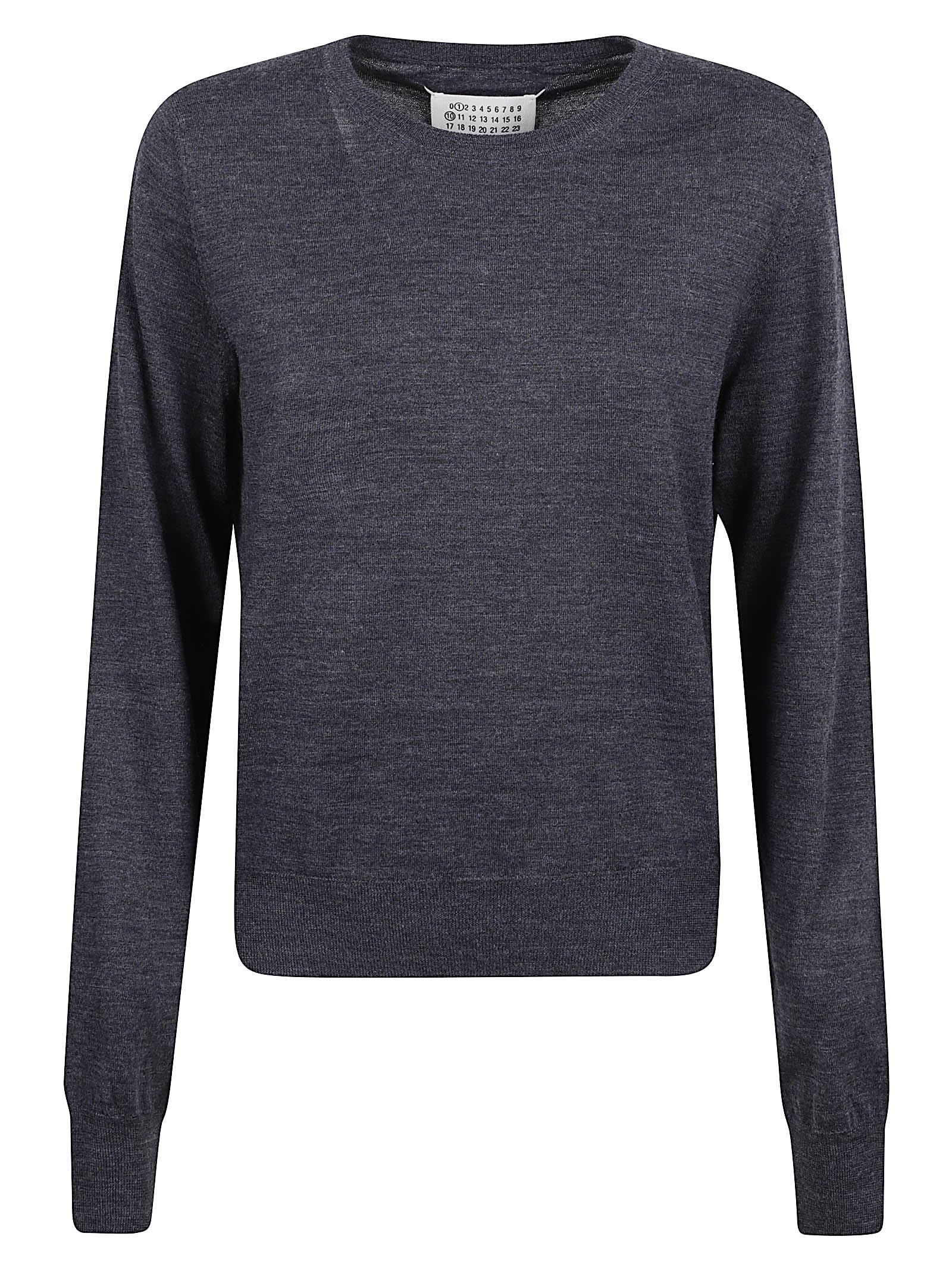 Maison Margiela Pull Col Rond - Bleu