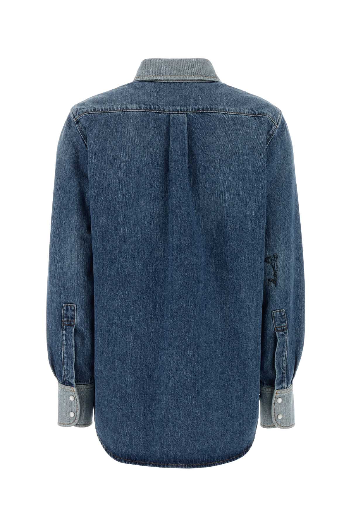 Marni Denim Shirt In Multi