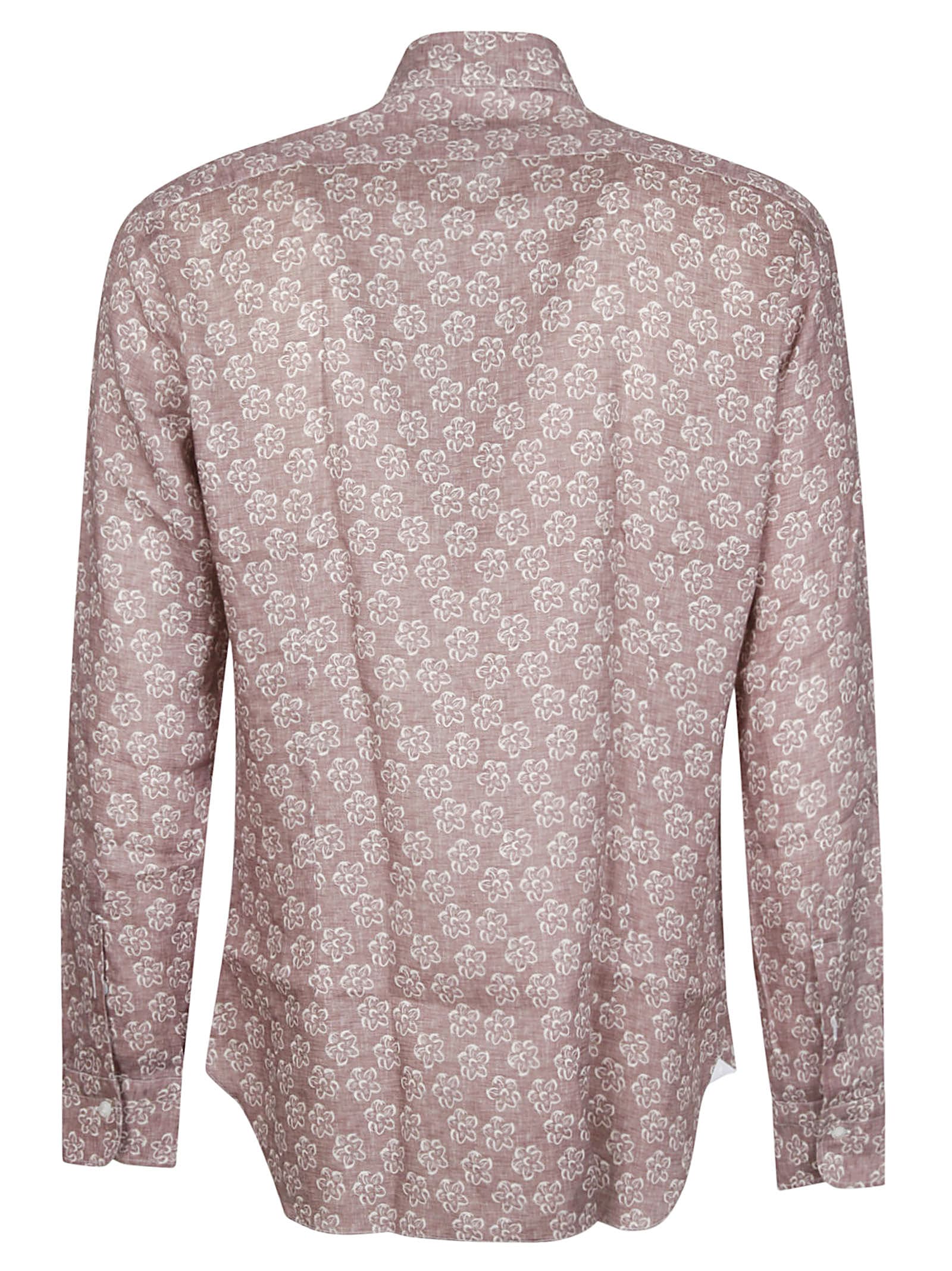 Barba Napoli Barba Shirt In Moro