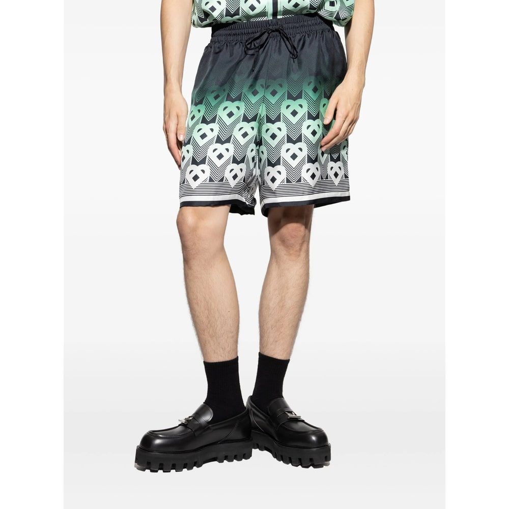 Casablanca Drawstring Shorts In Black