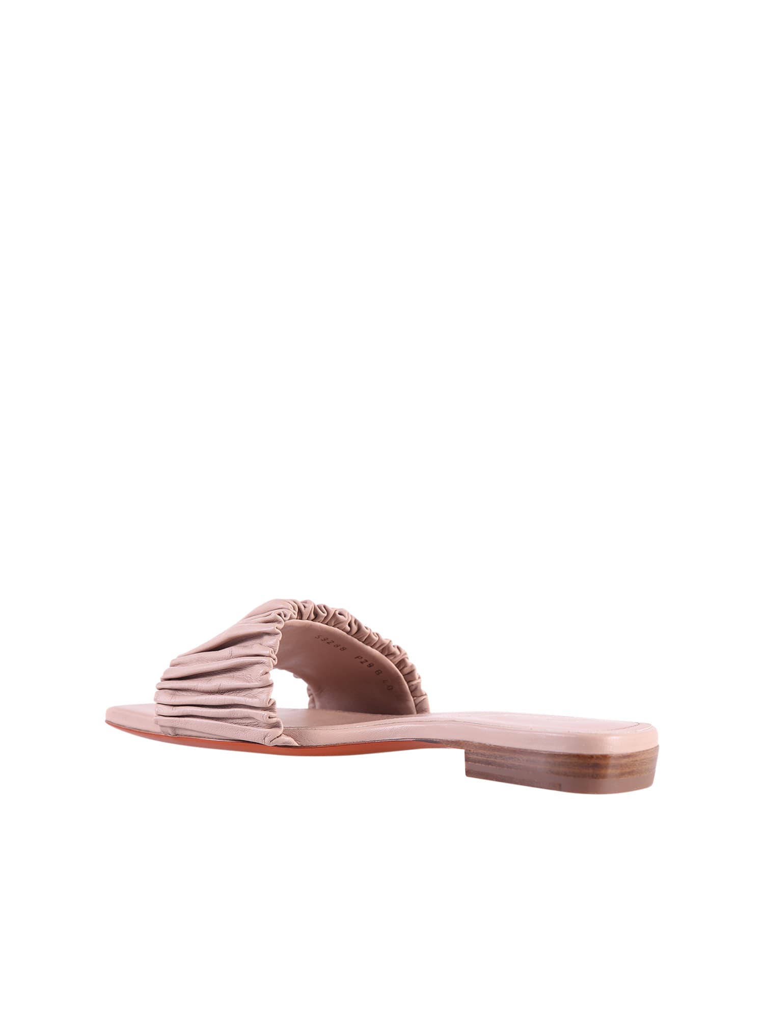 Shop Santoni Fuxia Sandals In Pink