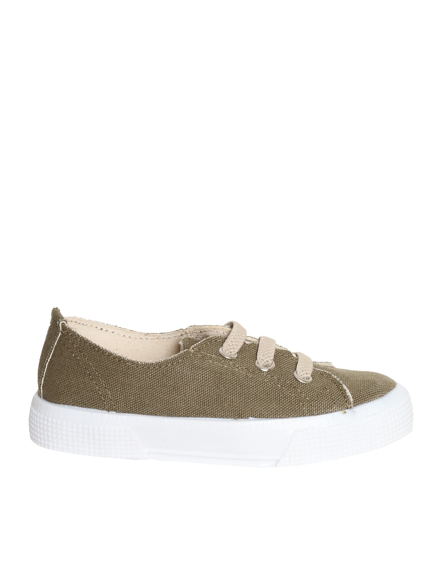 Il Gufo Kids' Childrens Canvas Sneakers In Green