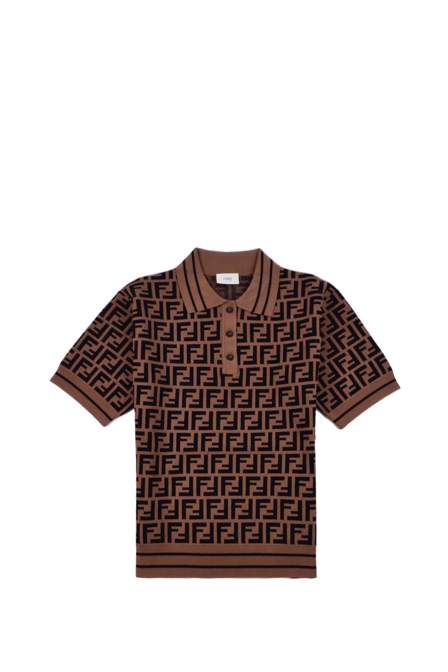 Fendi Ff Knitted T-shirt