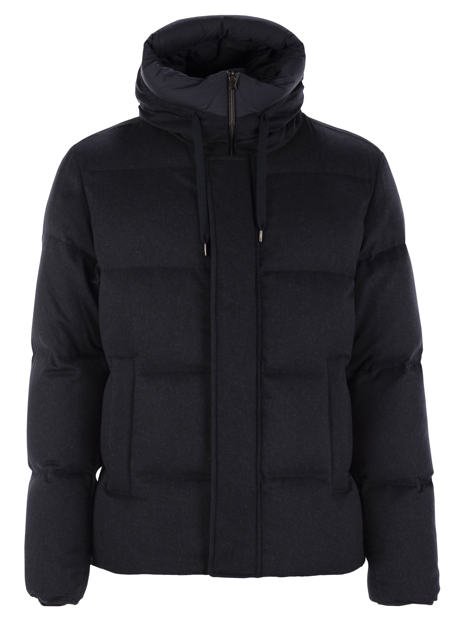 Bomper Uin Cashmere And Silk Down Jacket