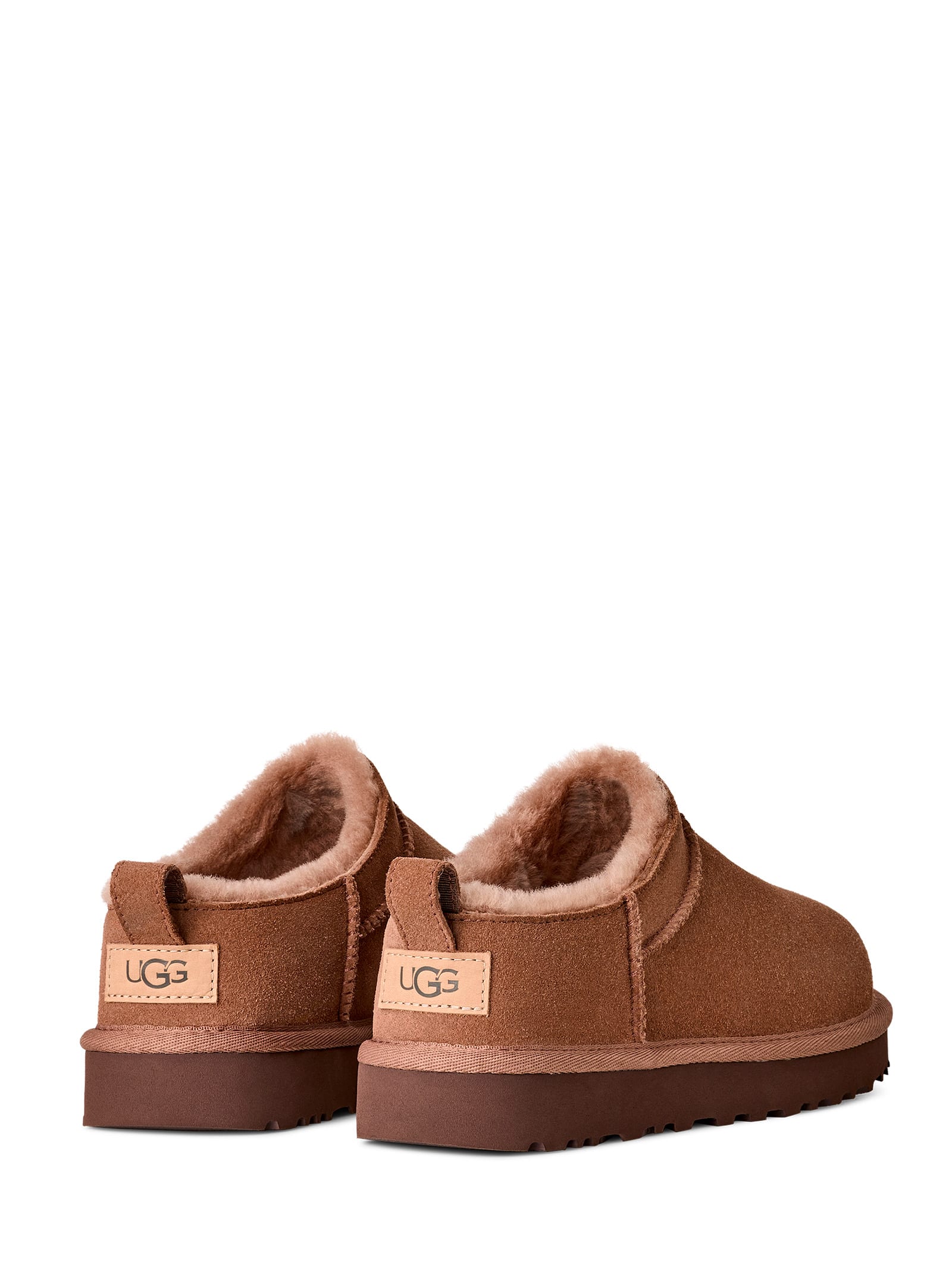 Ugg Casual Low Profile Sneakers With Pull Tab In Brown