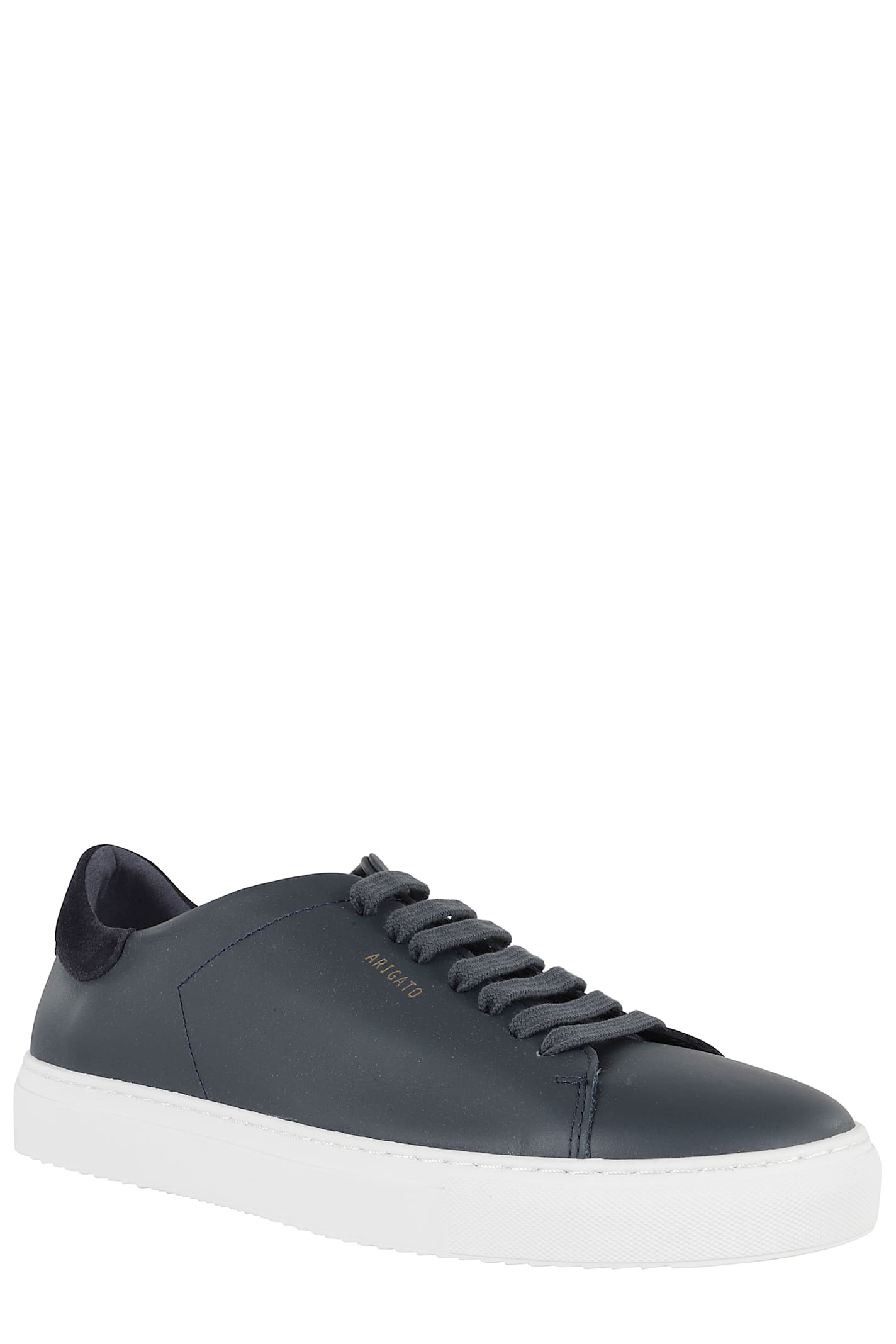Axel Arigato Clean 90 Sneaker Man Sneakers Midnight Blue Size 12 Leather In Blue