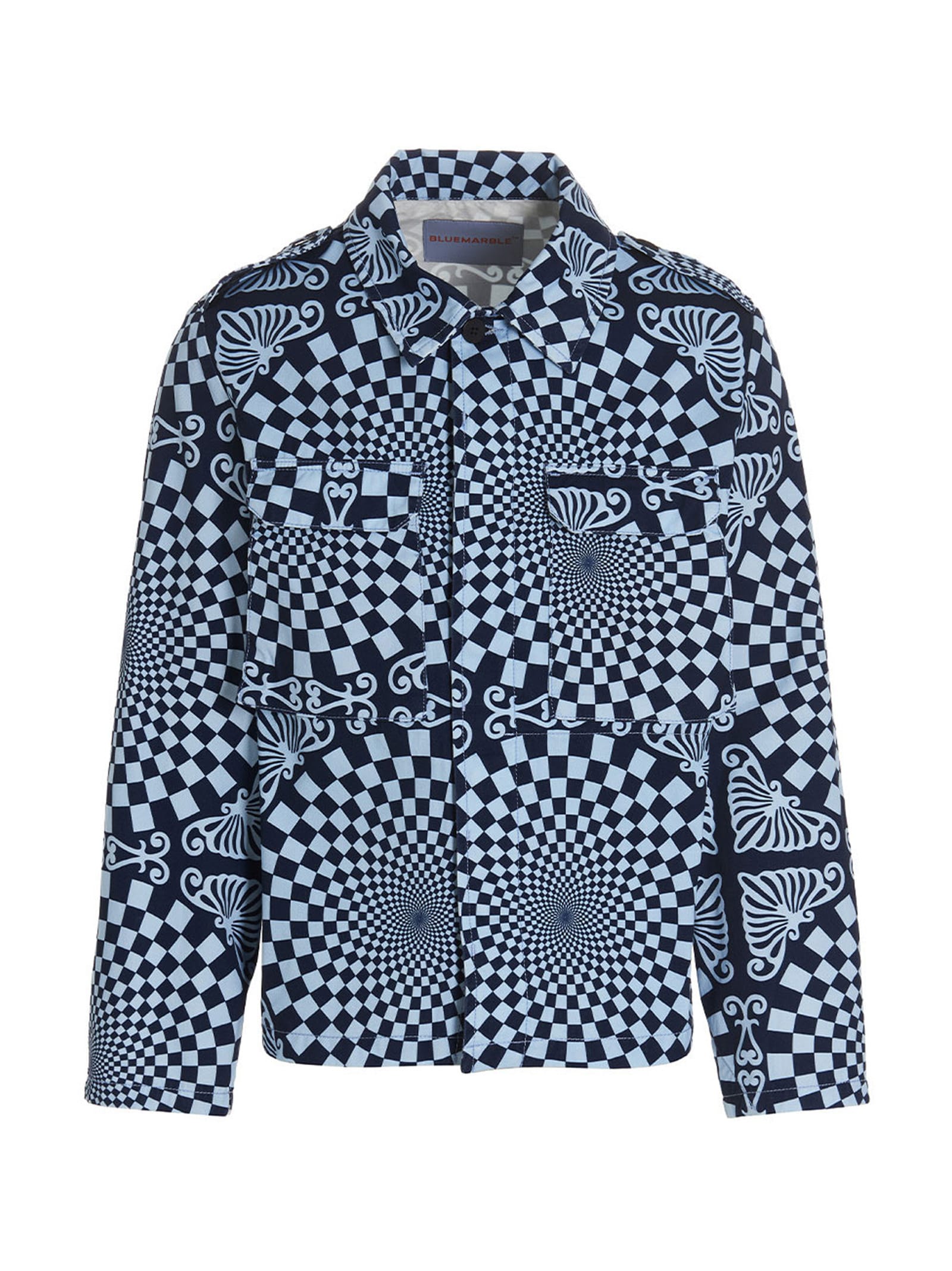 Bluemarble folk Checkerboard Jacket
