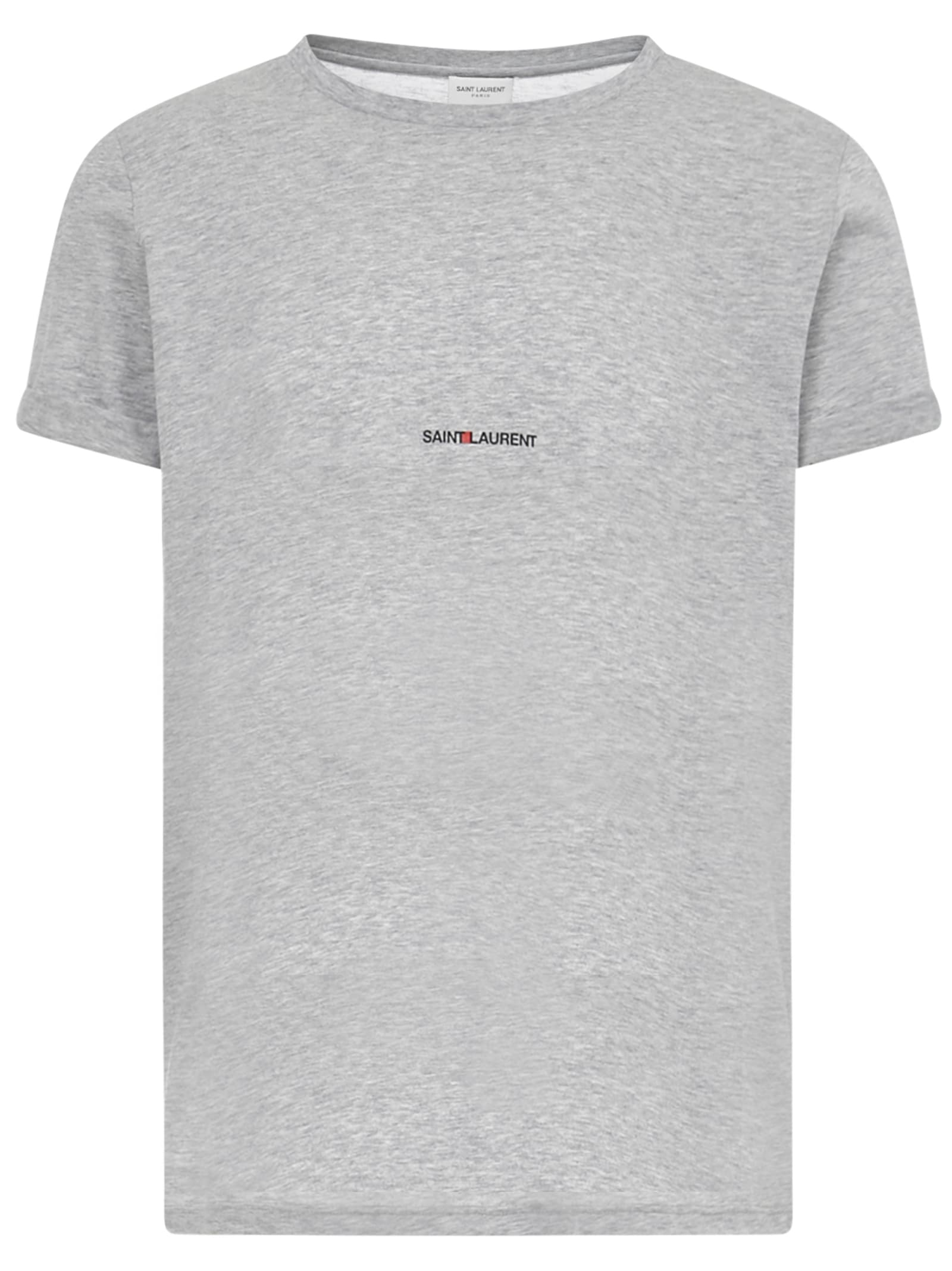 Shop Saint Laurent T-shirt In Grey