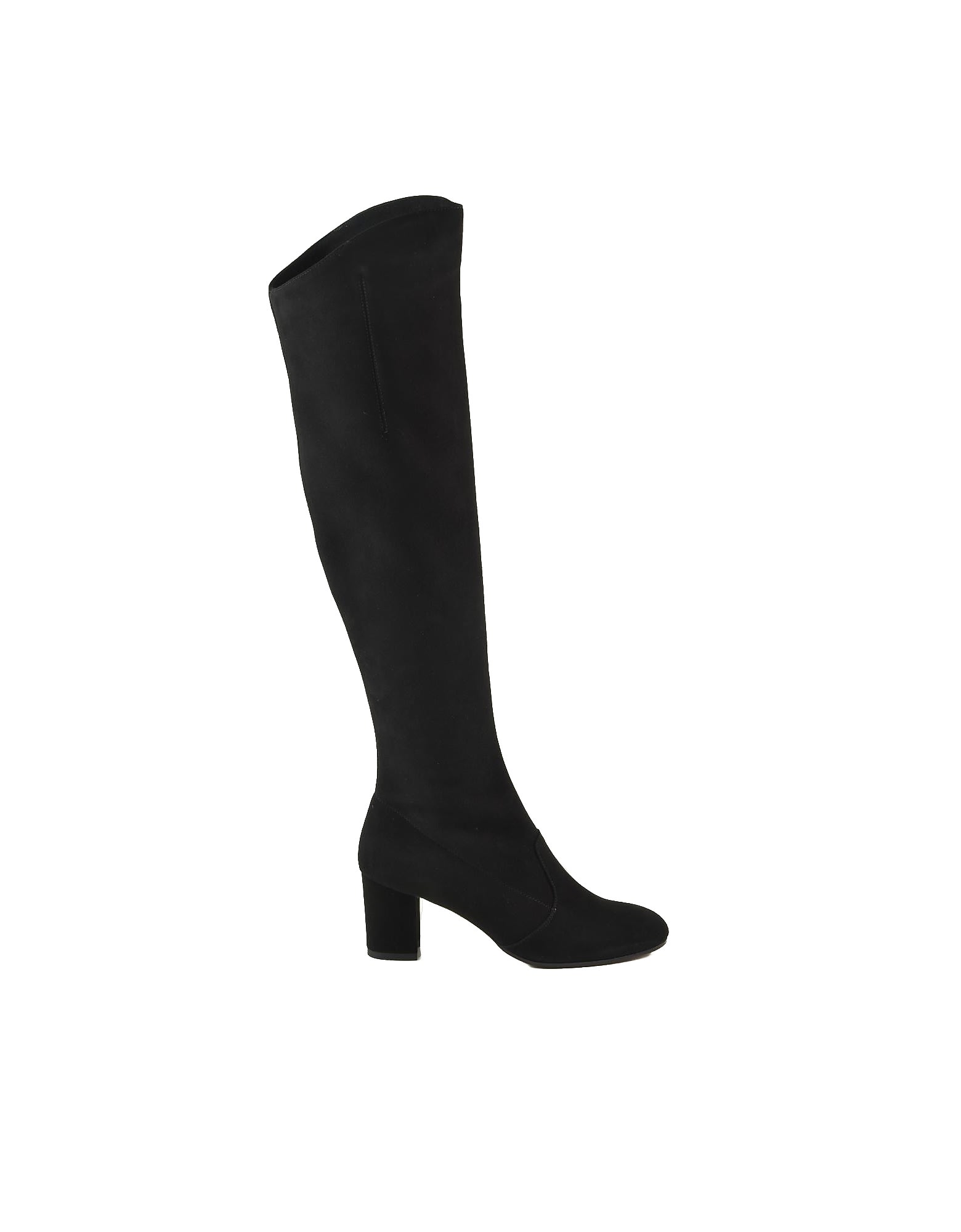 Lautre Chose Black Suede To-the-knee Boots