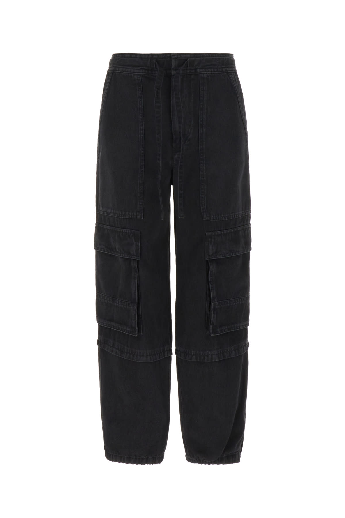 Marant Etoile Black Denim Jeans In 01bk