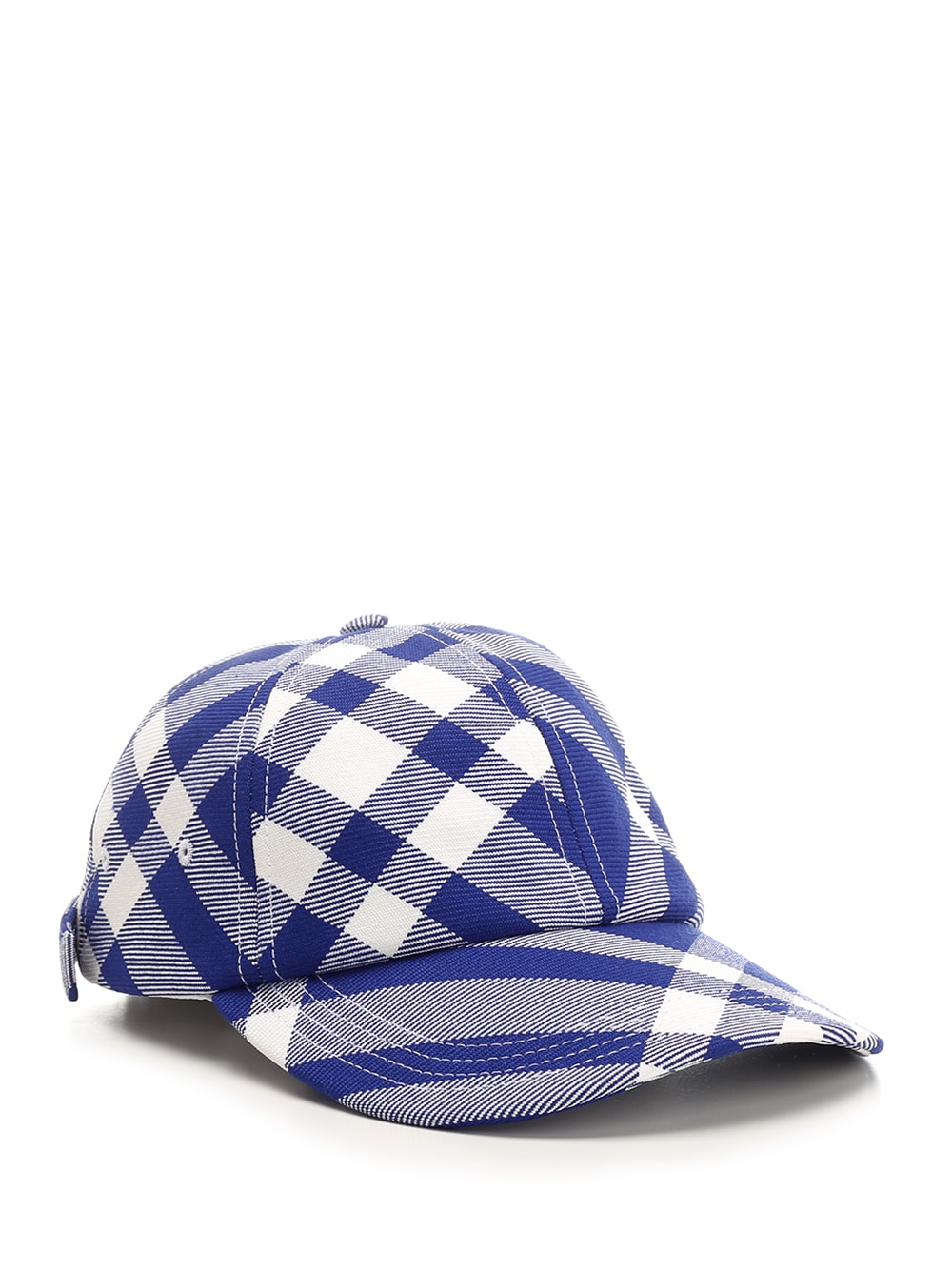 Shop Burberry Baseball Hat In White