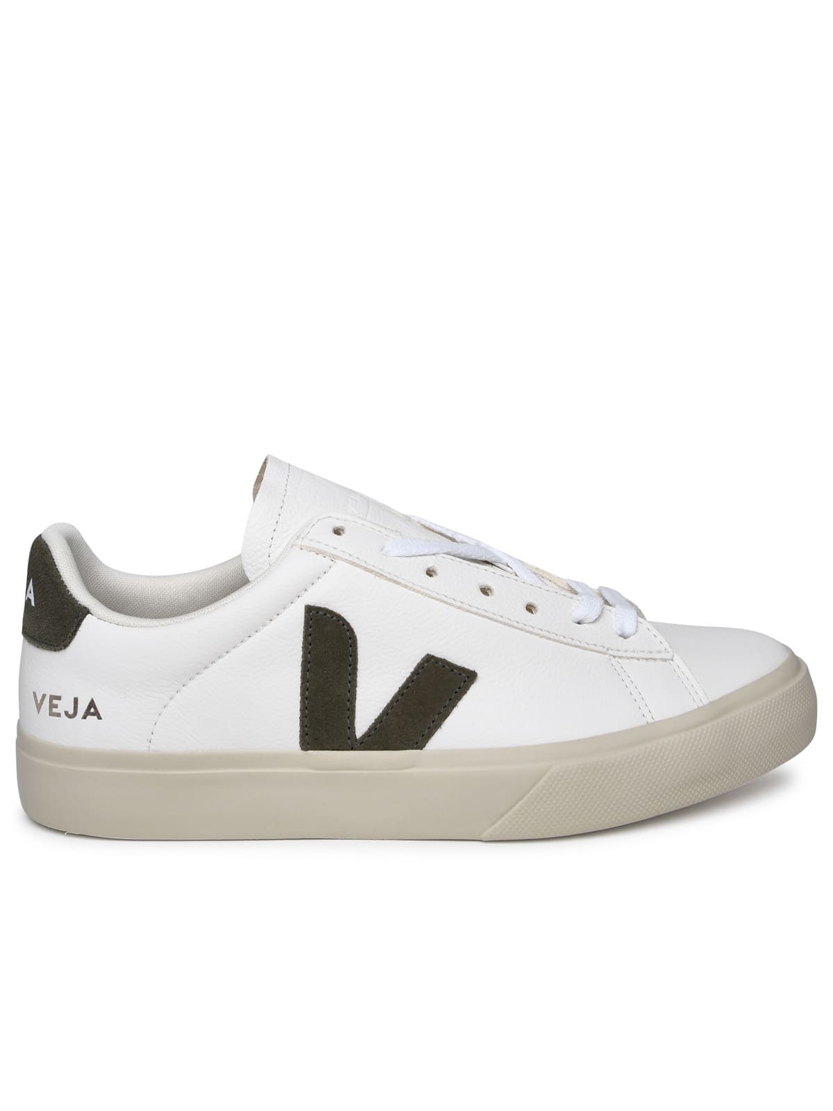 Ivory Chromefree Leather Field Sneakers