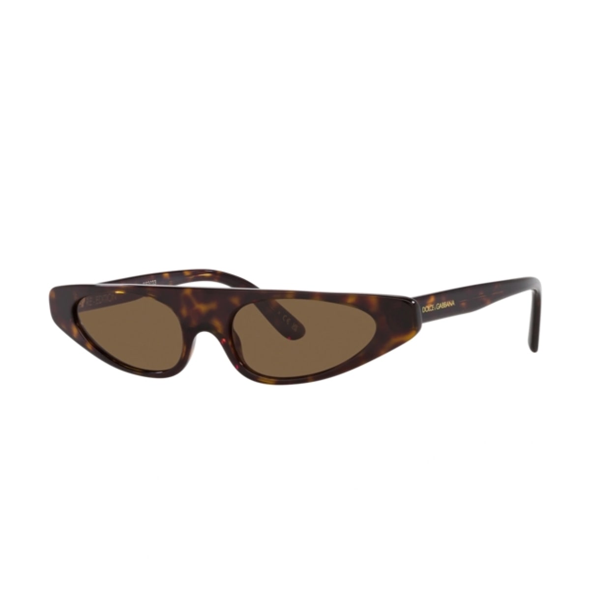 Shop Dolce &amp; Gabbana Eyewear Dg4442 502/73 Sunglasses In Marrone