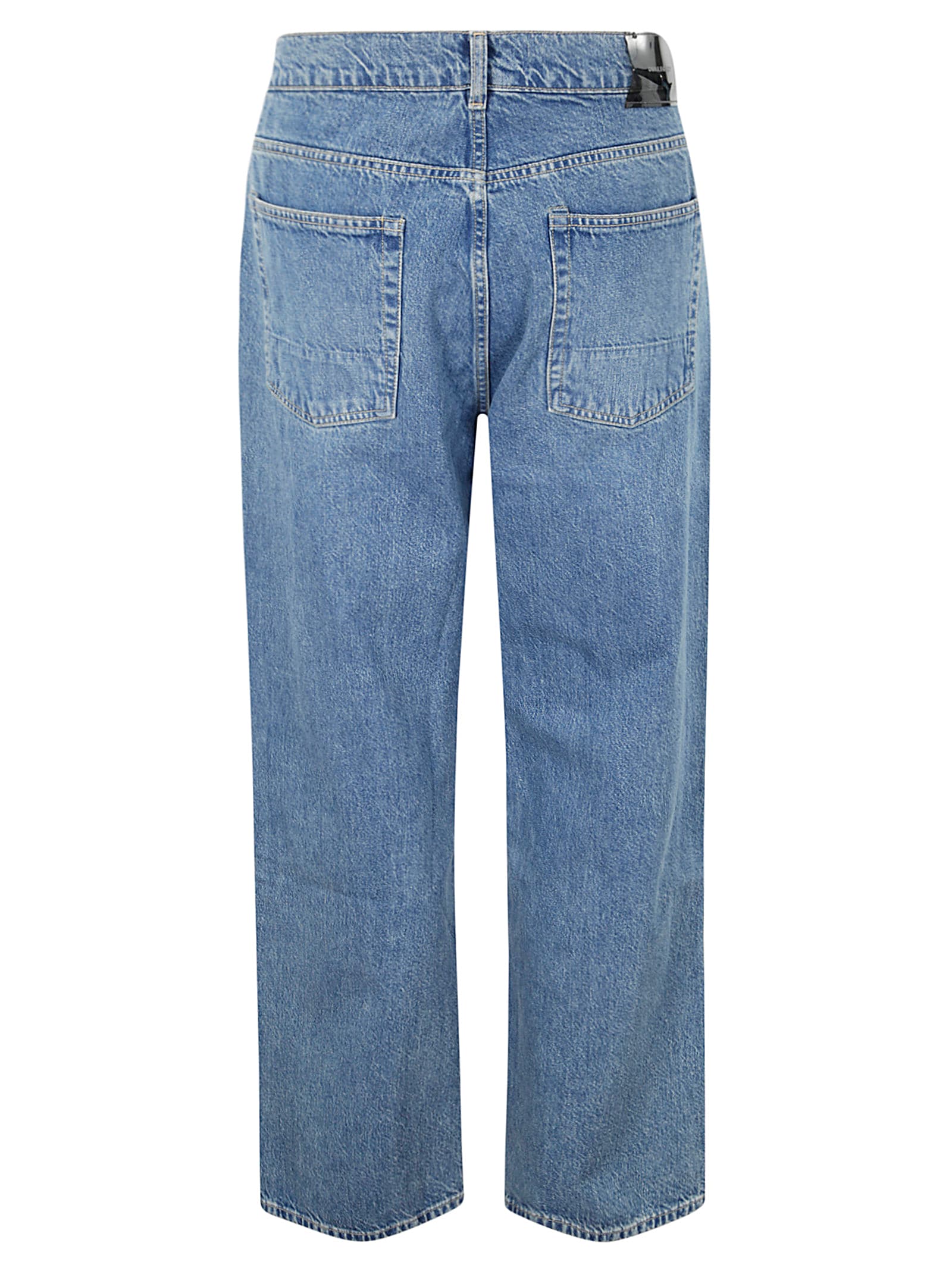 Shop Our Legacy Third Cut In Blue Tech Wash Denim