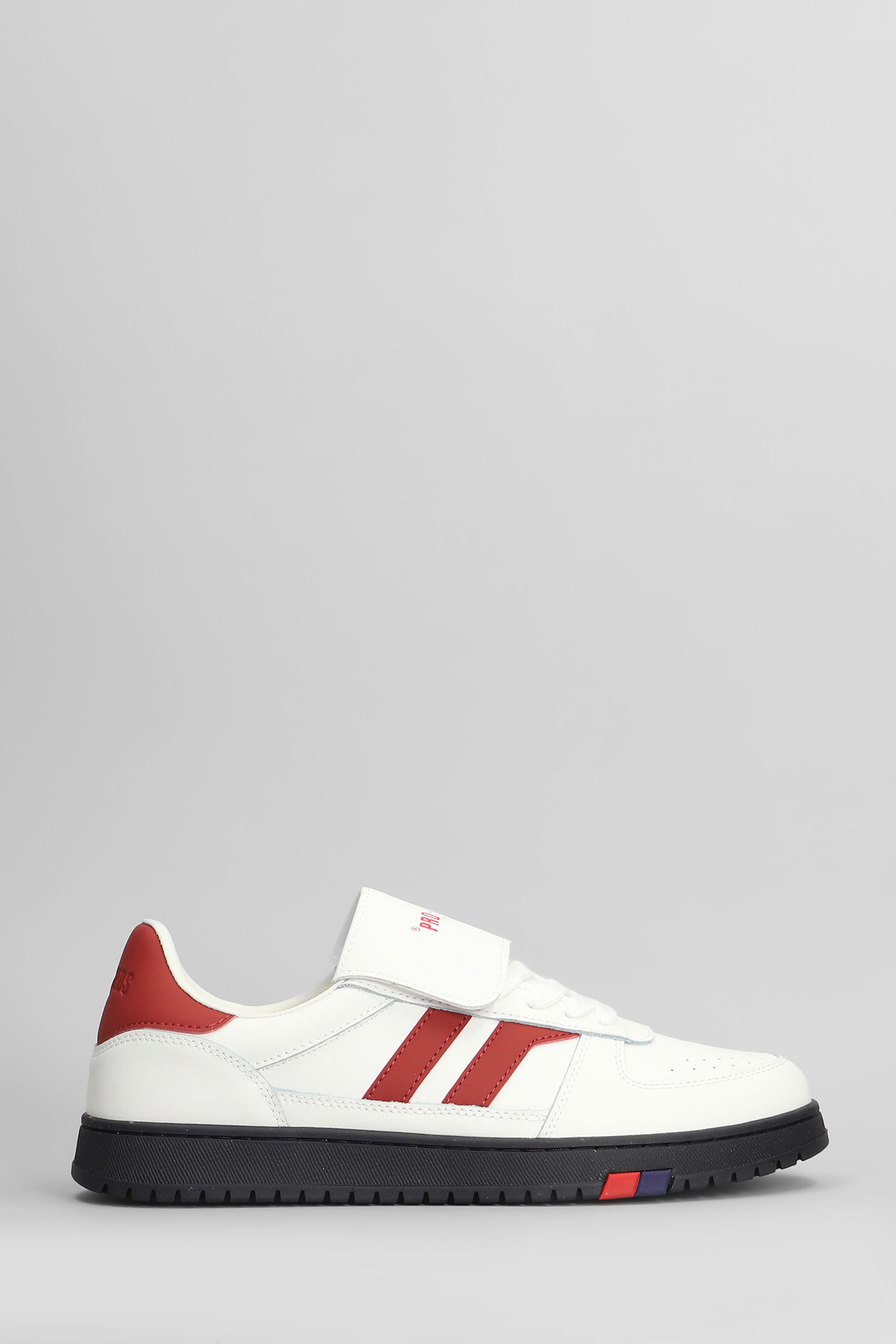 Field King Sneakers In White Leather