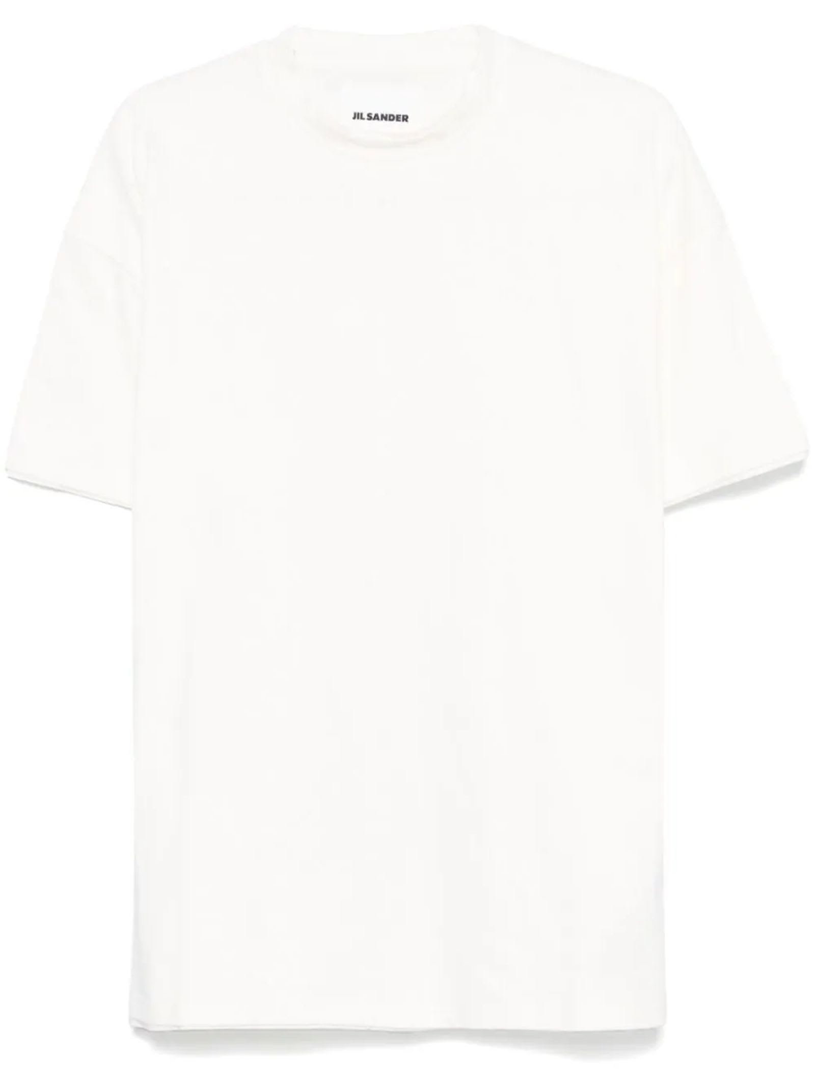 Shop Jil Sander T-shirts And Polos White