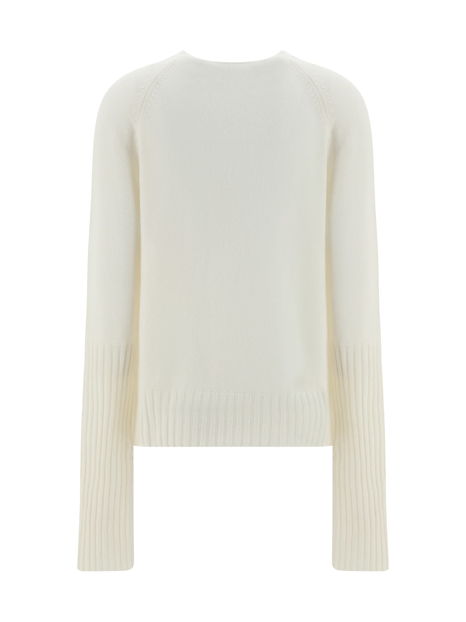 Shop Wild Cashmere Sweater In Off White