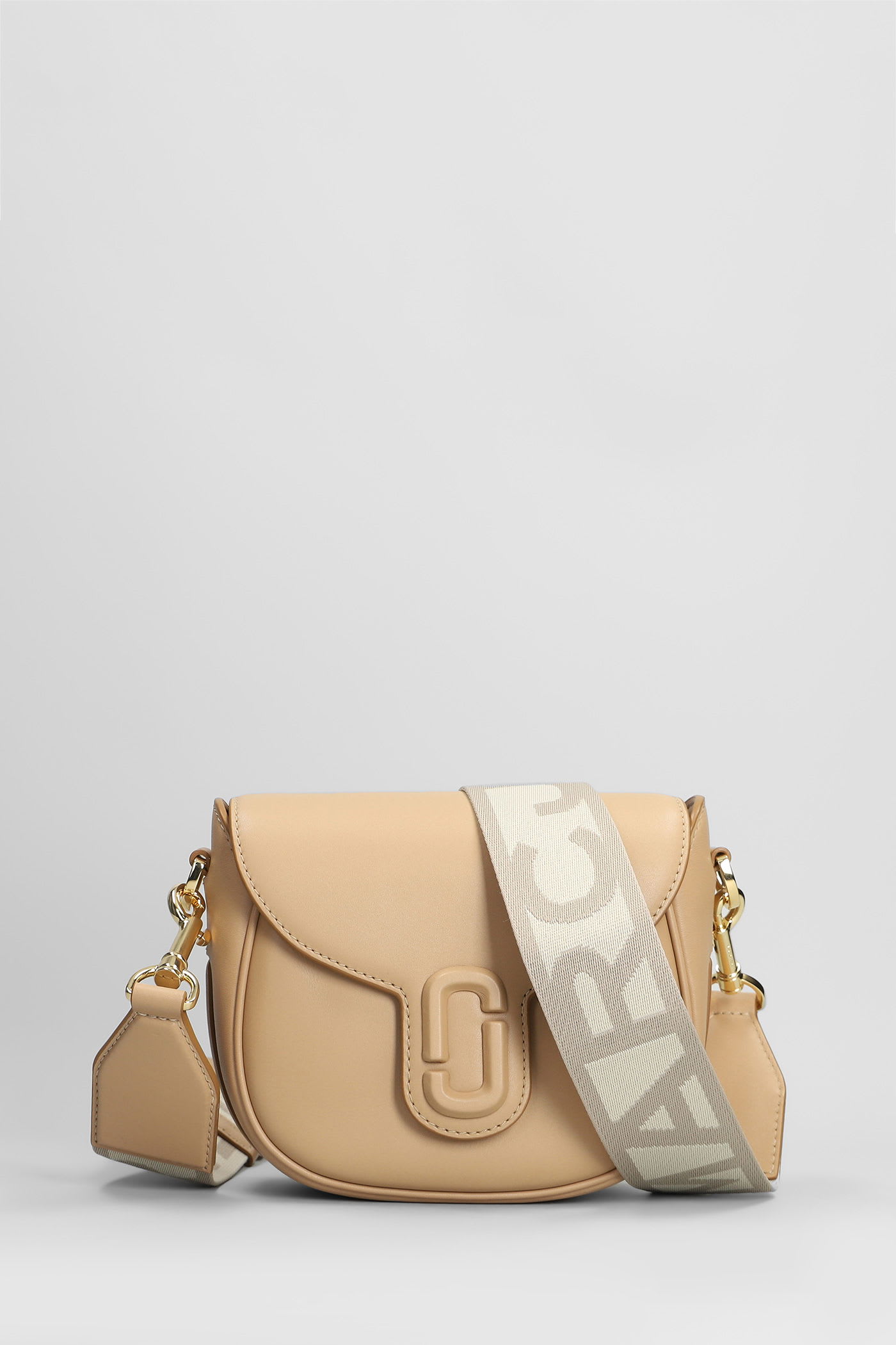 Marc Jacobs The Saddle Bag Shoulder Bag In Camel Leather In Brown