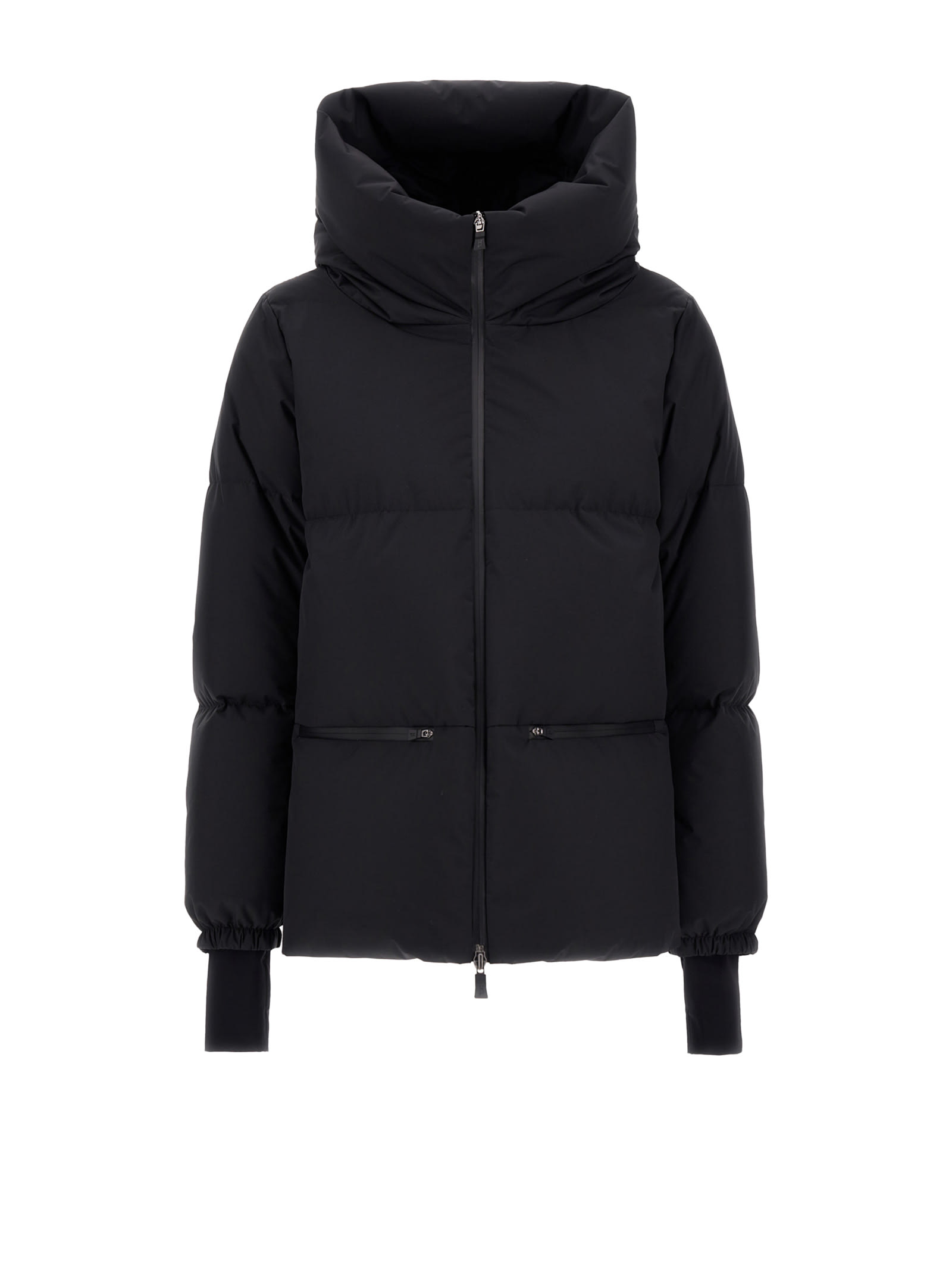 Herno Coats Black In Black