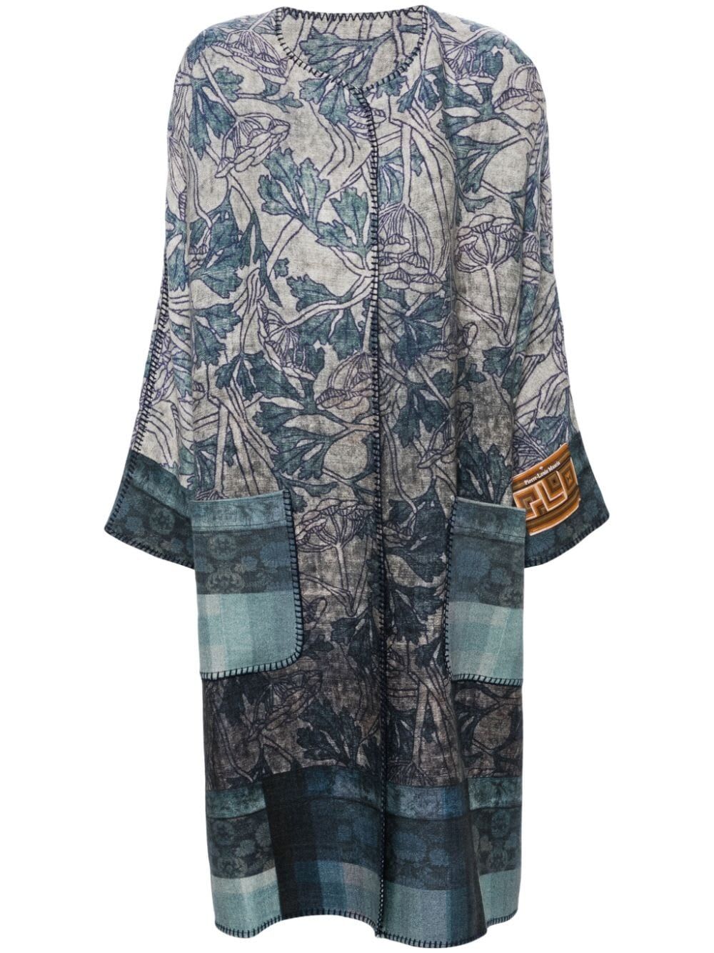 Shop Pierre-louis Mascia Pancake S Kimono In Multi