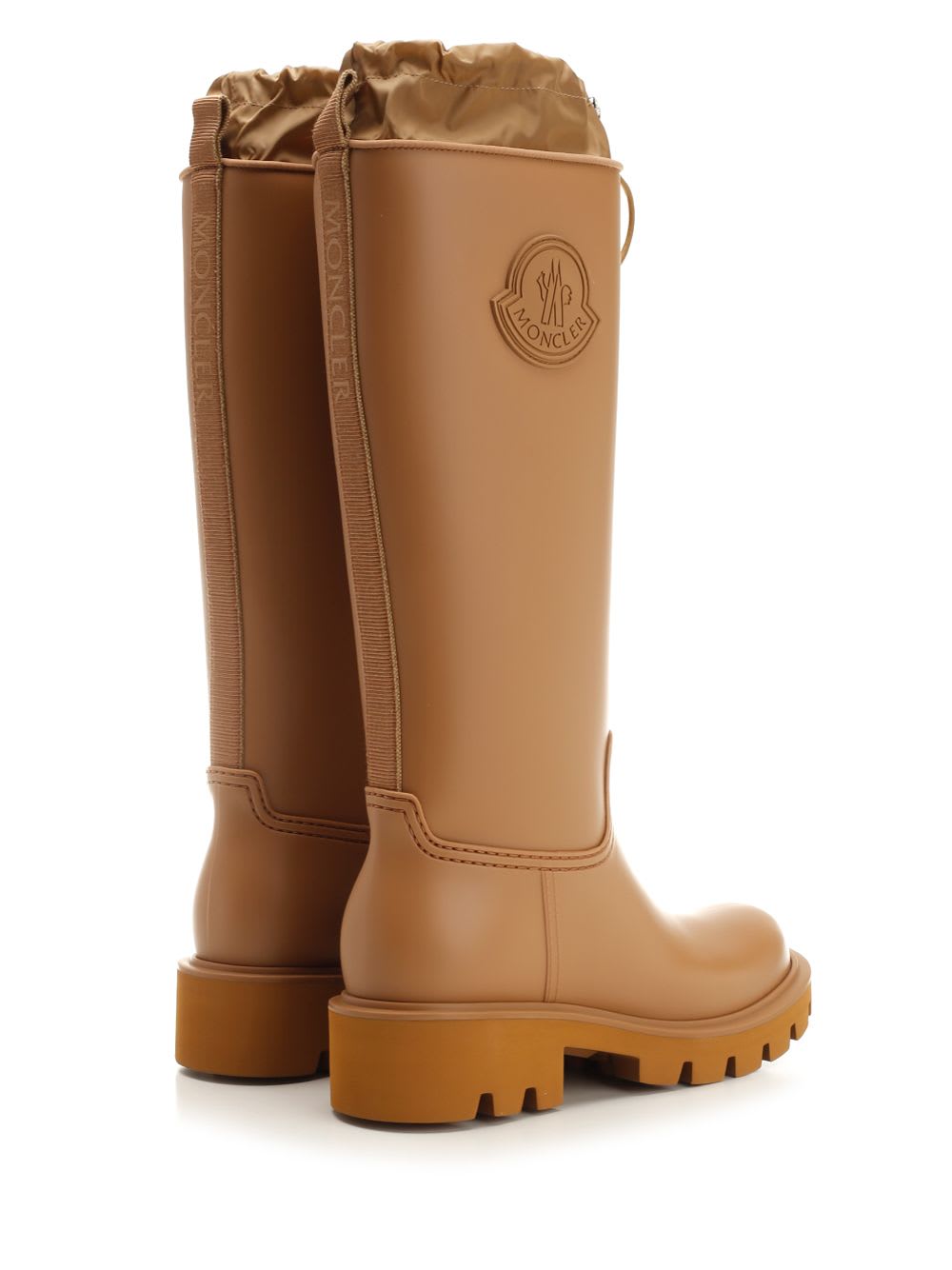 Shop Moncler Kickstream Waterproof Boot In Brown