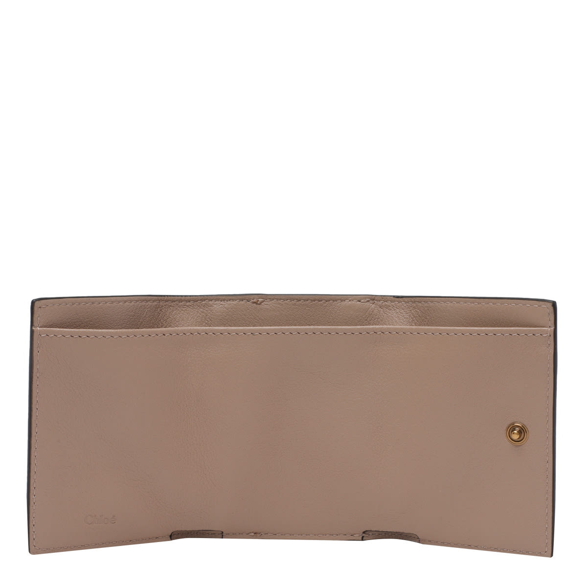 Chloé Mini Trifold Paddington Wallet In Pink
