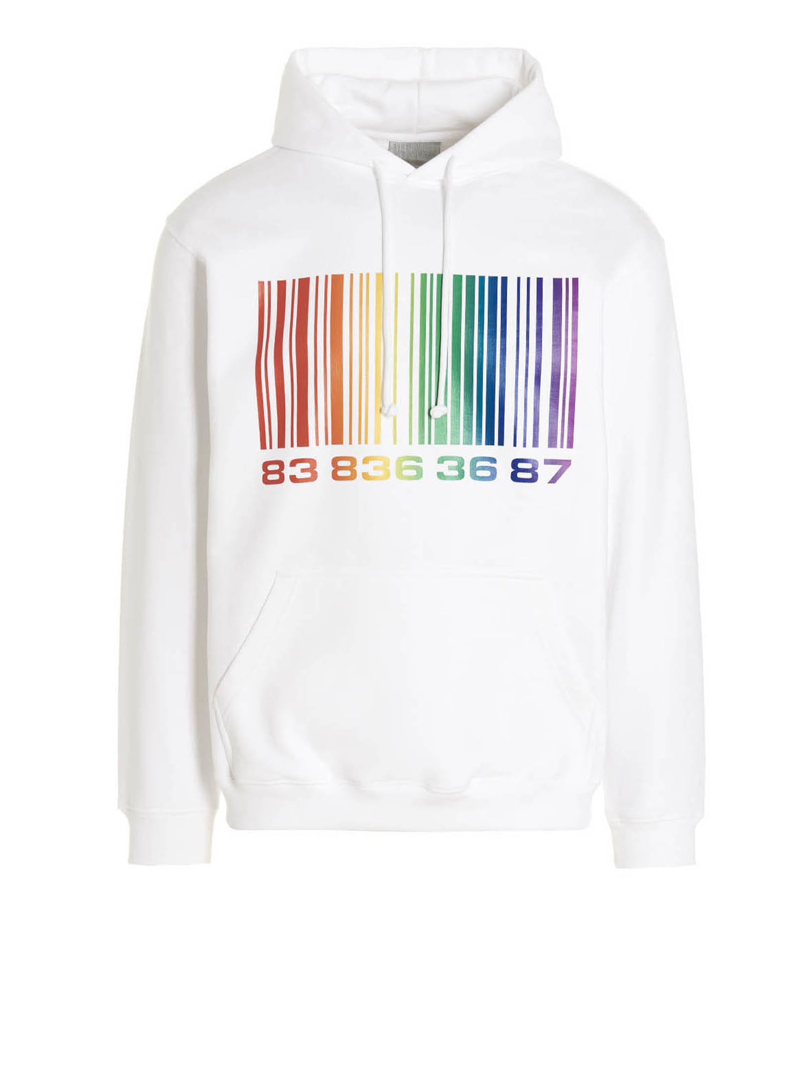 VTMNTS BIG BARCODE HOODIE