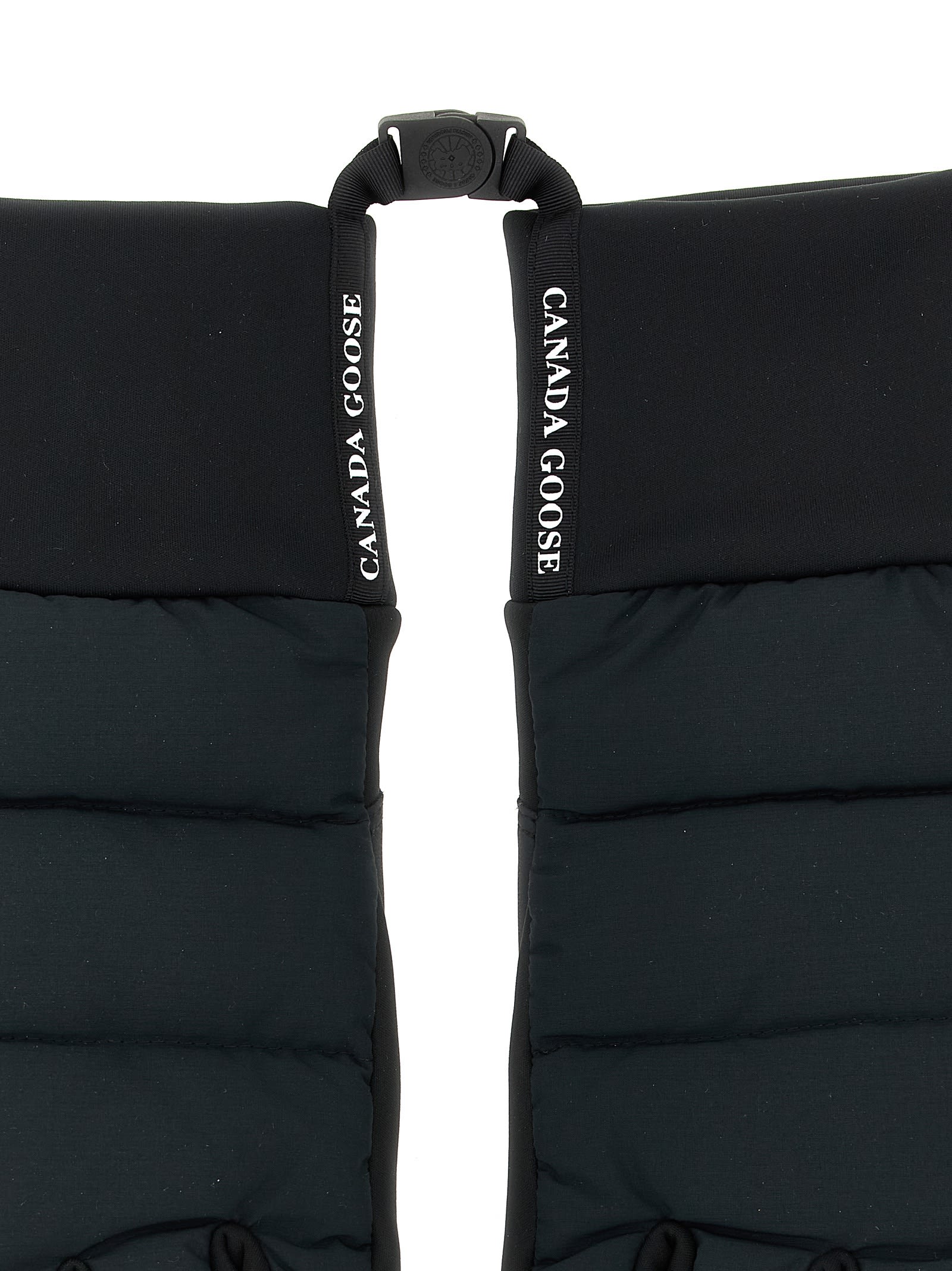 Canada Goose Insulated Gloves Featuring Elasticated Cuffs In Black