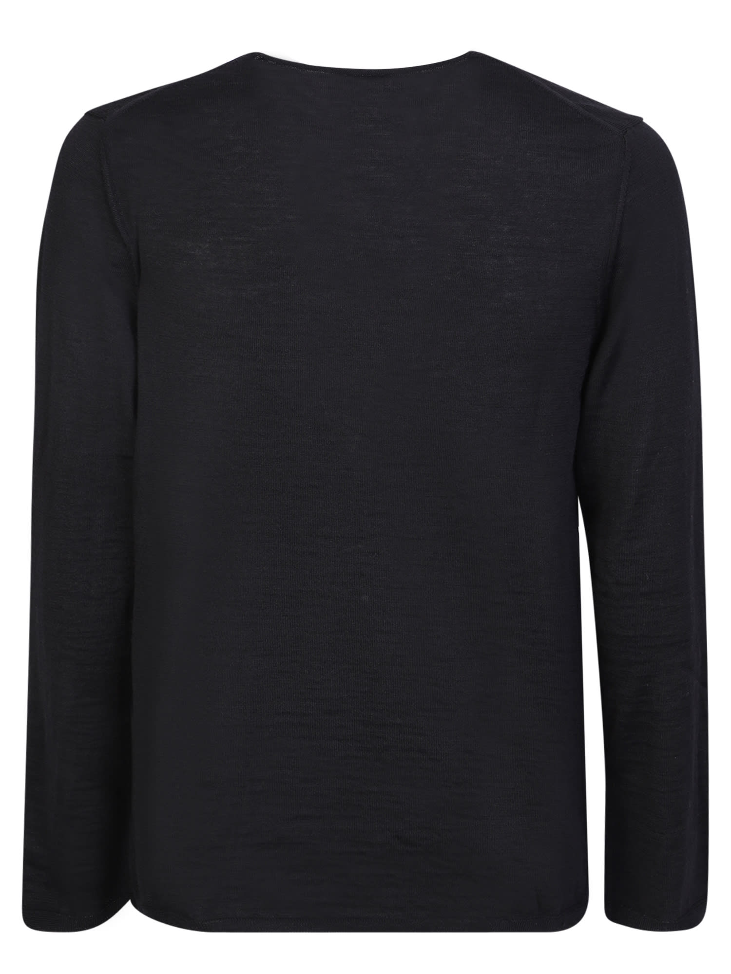 Shop Comme Des Garçons Shirt Pixel Print Sweater Comme Des Garcons Shirt Black