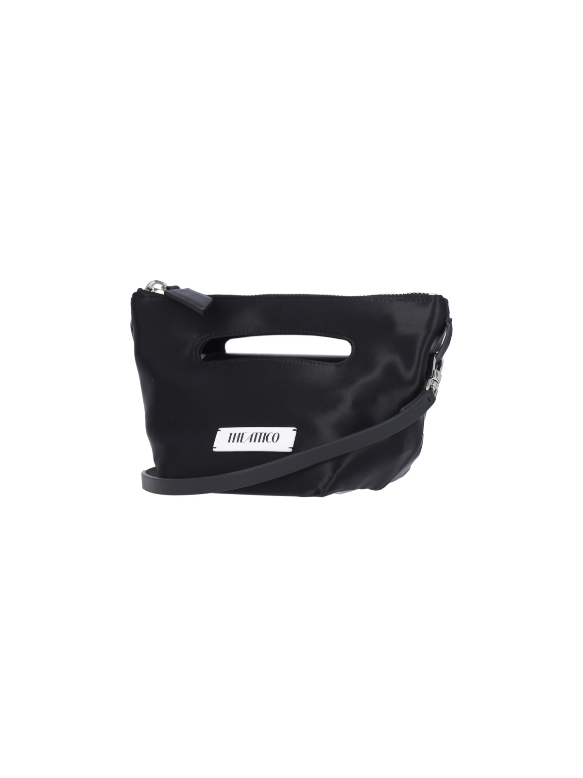 Shop Attico Via Dei Giardini 15 Mini Handbag In Black