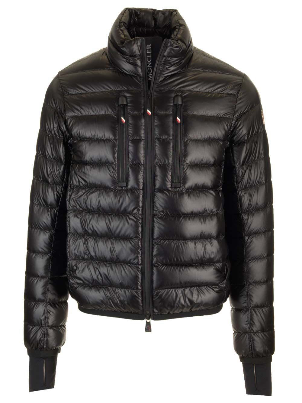 Shop Moncler Hers Short Down Jacket In Black