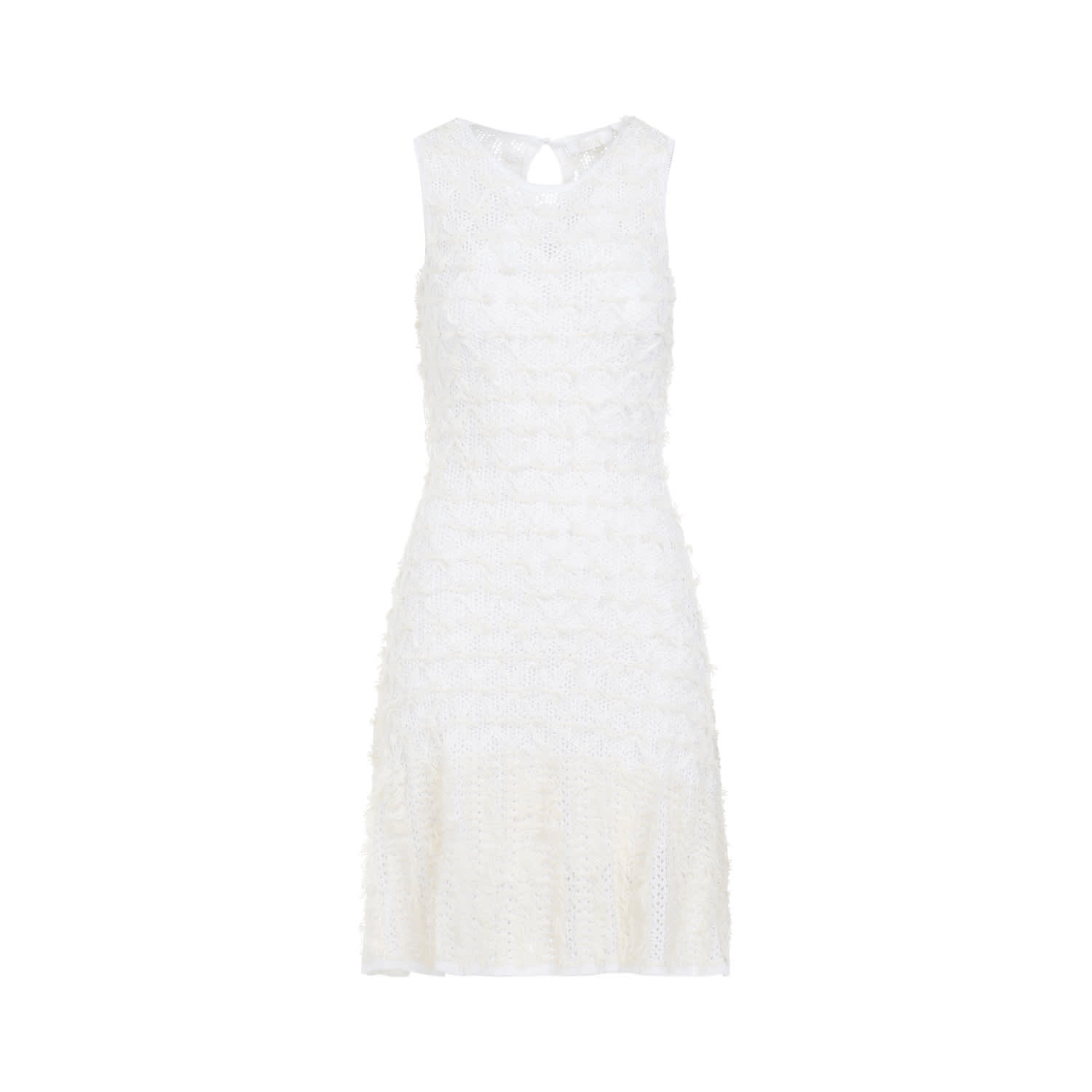 Shop Chloé Dress In Iconic Milk