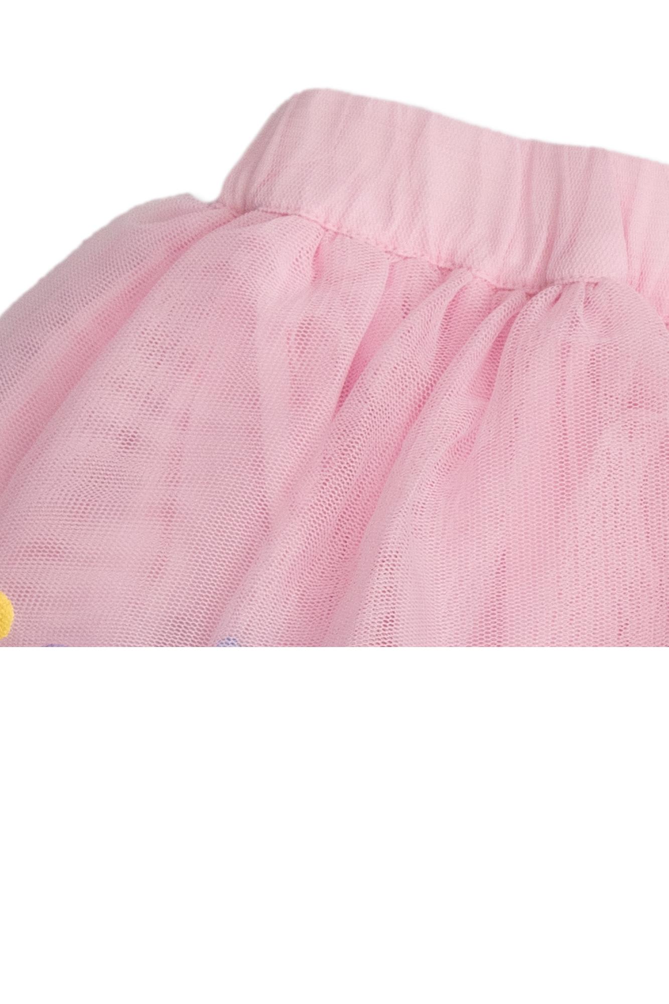 Shop Stella Mccartney Kids Tulle Skirt In Pink