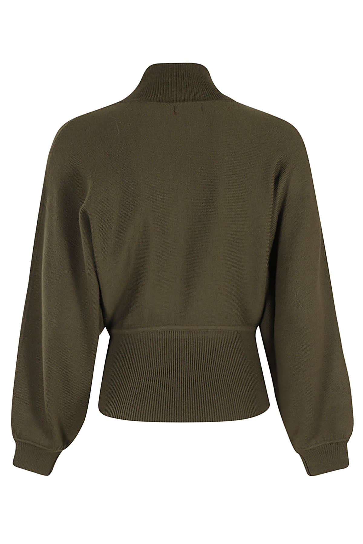 Shop Staud Karoline Sweater In Sggr Sergeant Green