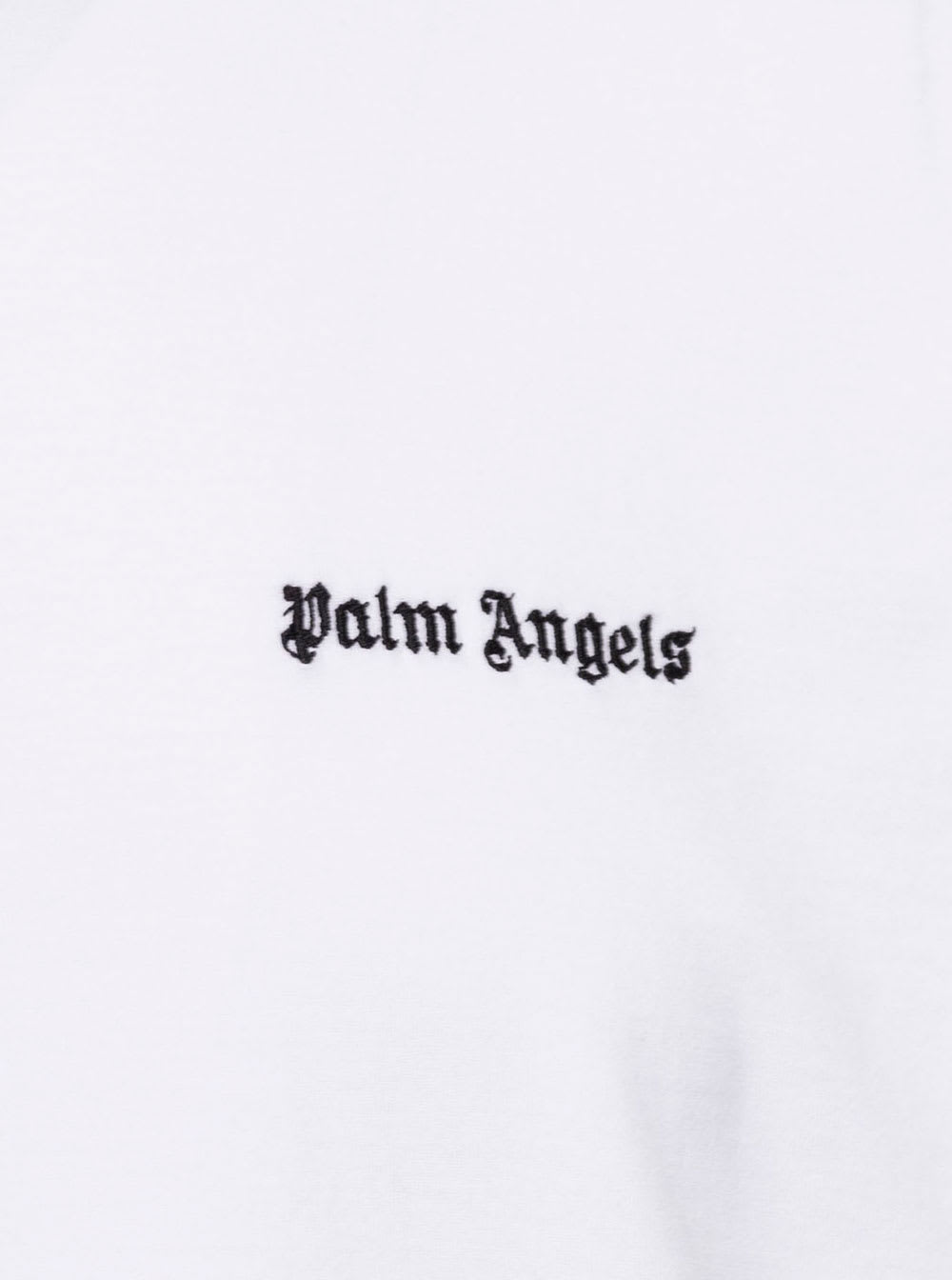 Shop Palm Angels Mc Logo Piccolo In White