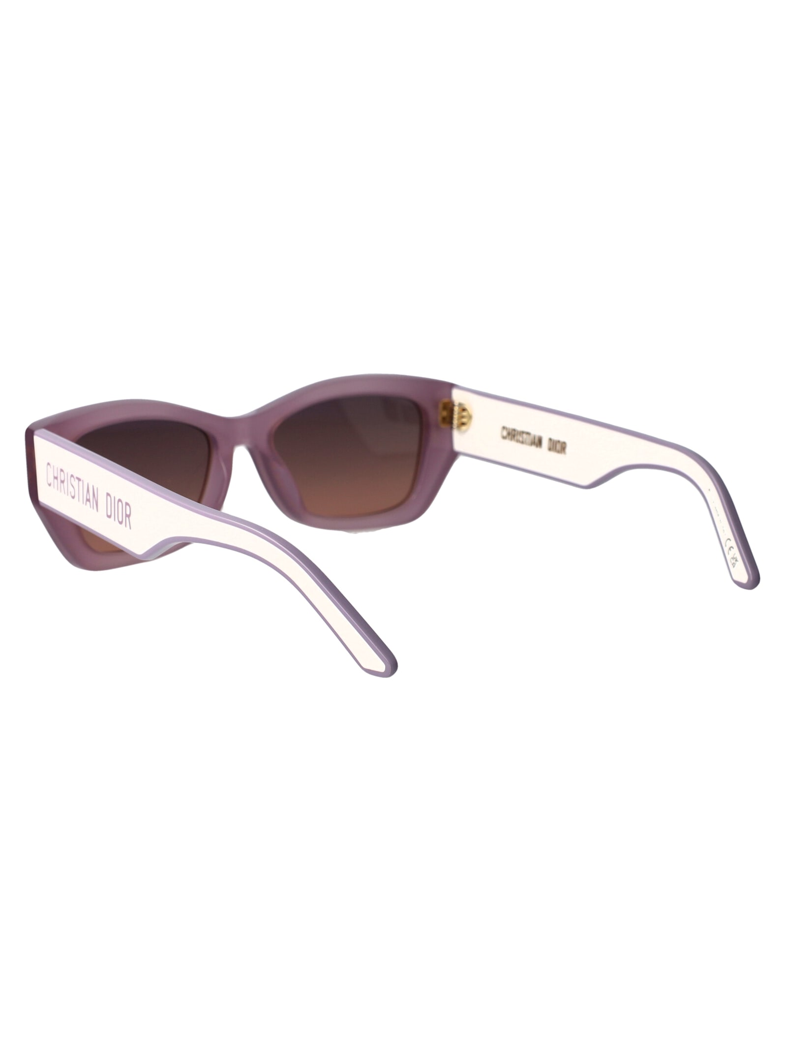 Shop Dior Pacific Sunglasses In Purple